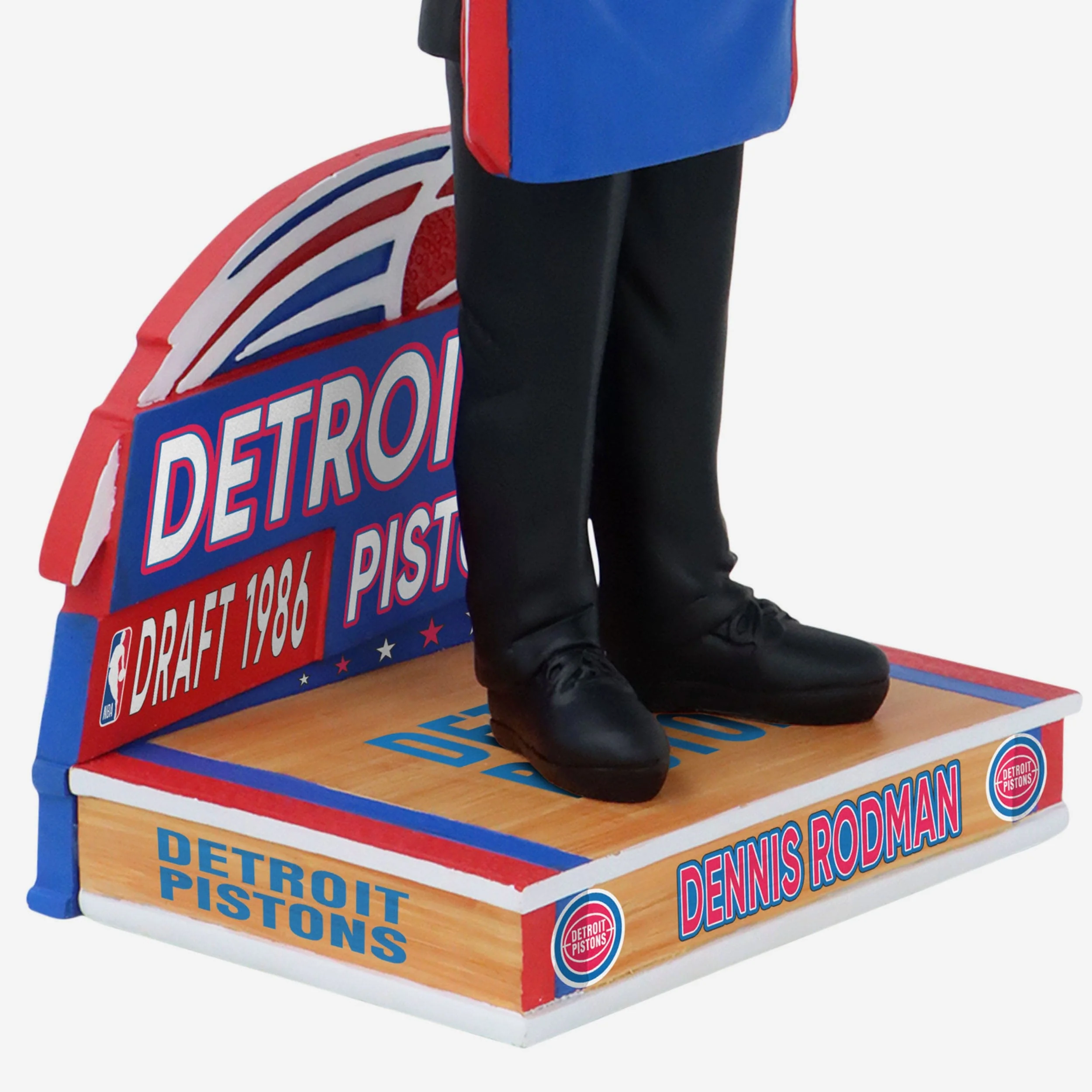 Dennis Rodman Detroit Pistons 1986 Draft Pick Bobblehead - Image 3