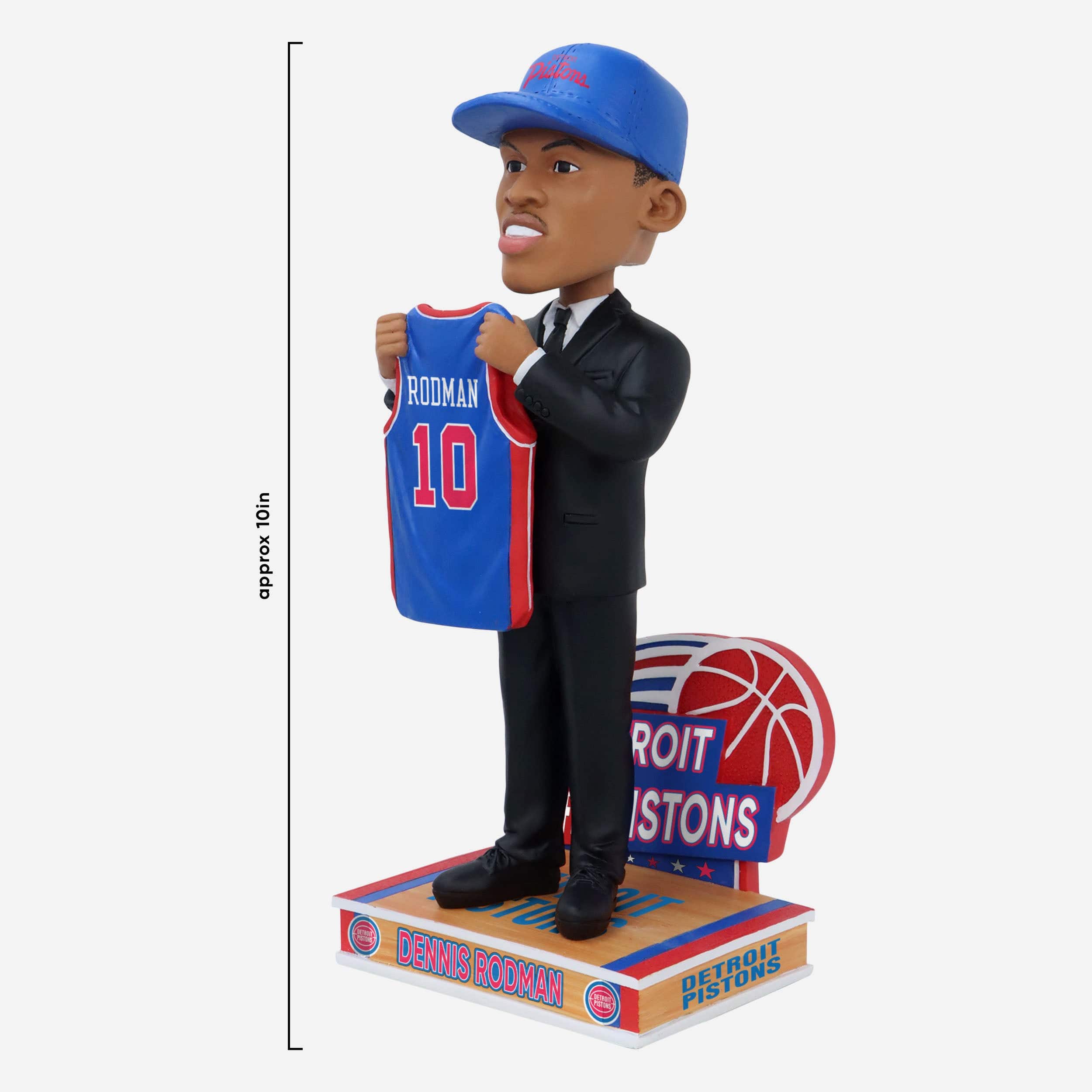 Dennis Rodman Detroit Pistons 1986 Draft Pick Bobblehead - Image 4