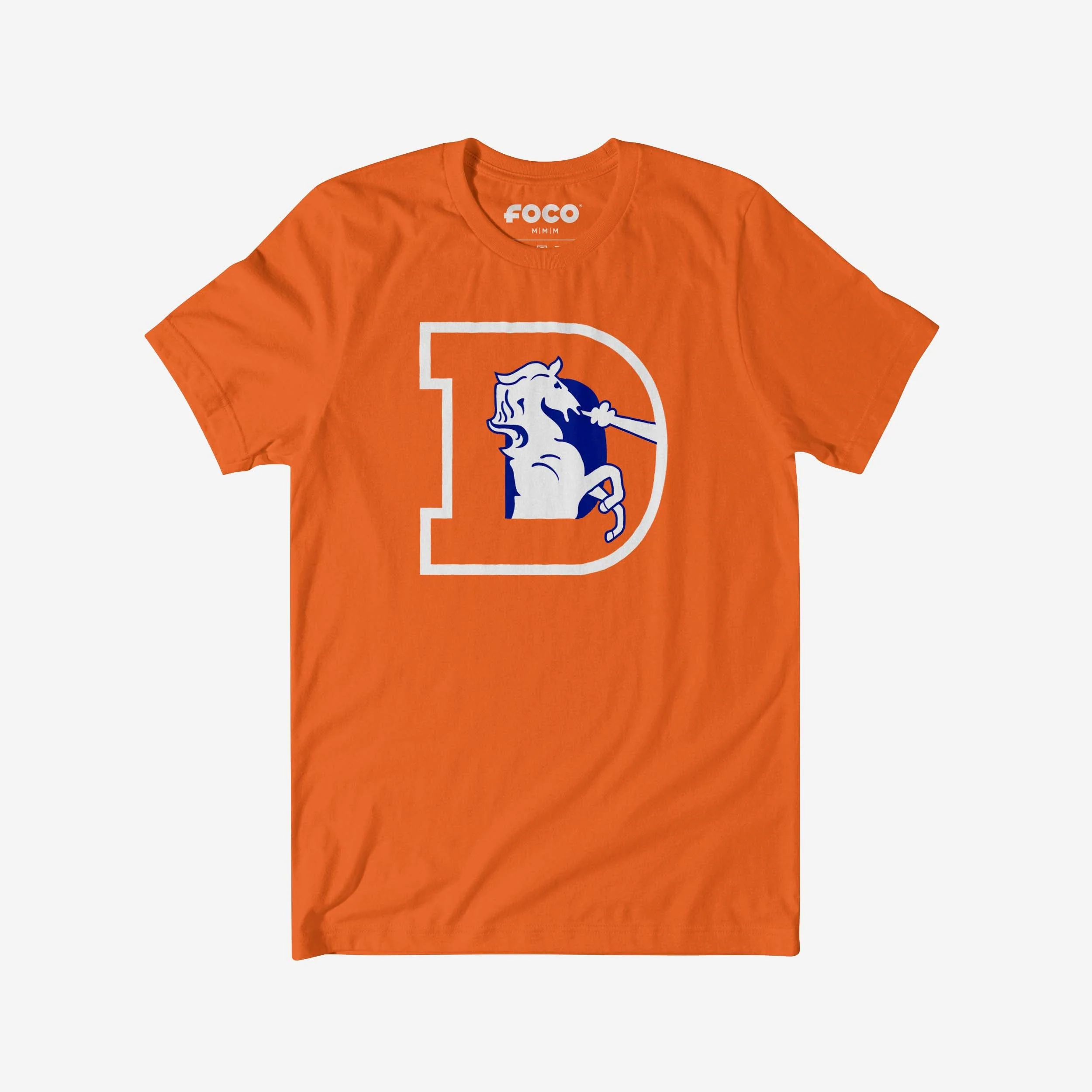 Denver Broncos 1993 Retro Logo T-Shirt - Image 5
