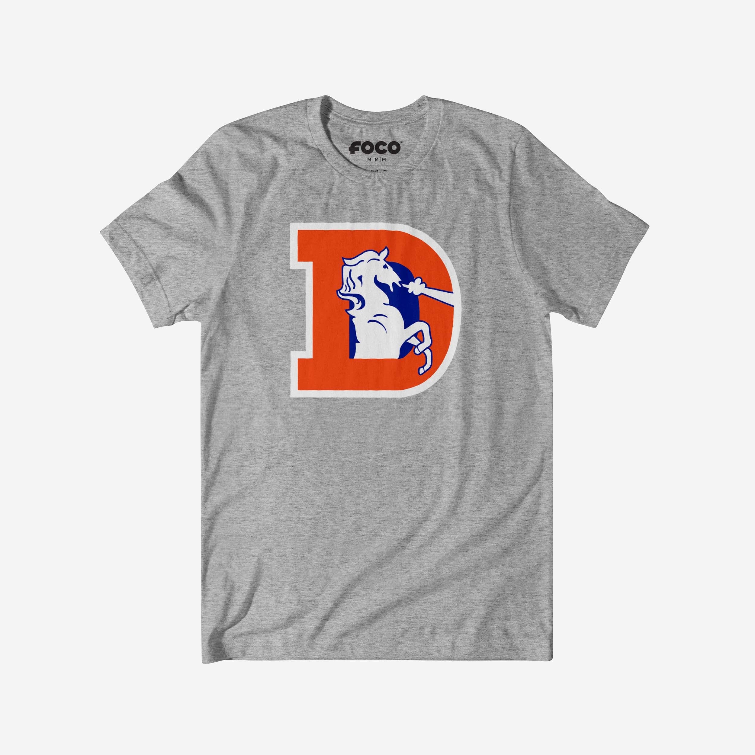 Denver Broncos 1993 Retro Logo T-Shirt - Image 9