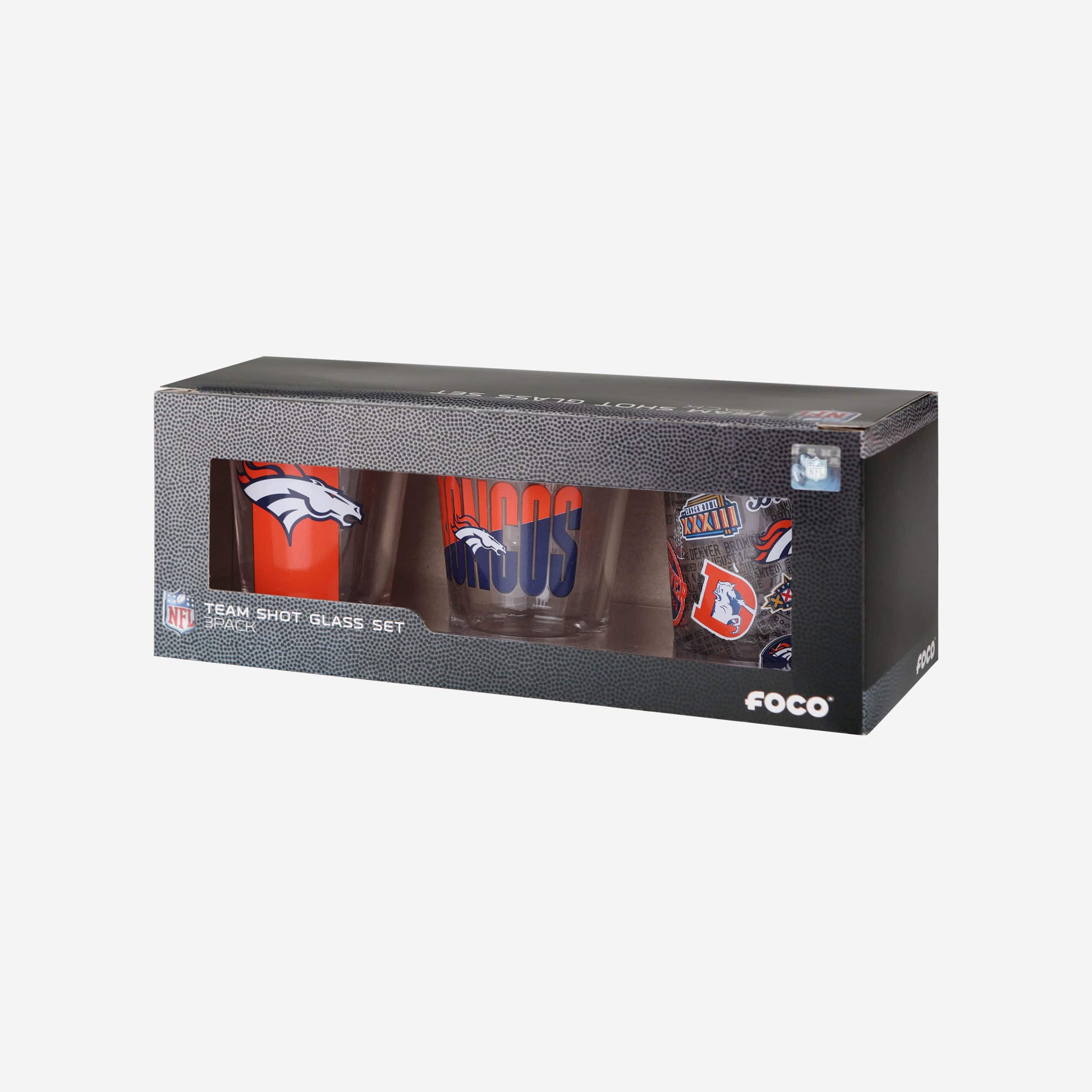 Denver Broncos 3 Pack Shot Glass - Image 5