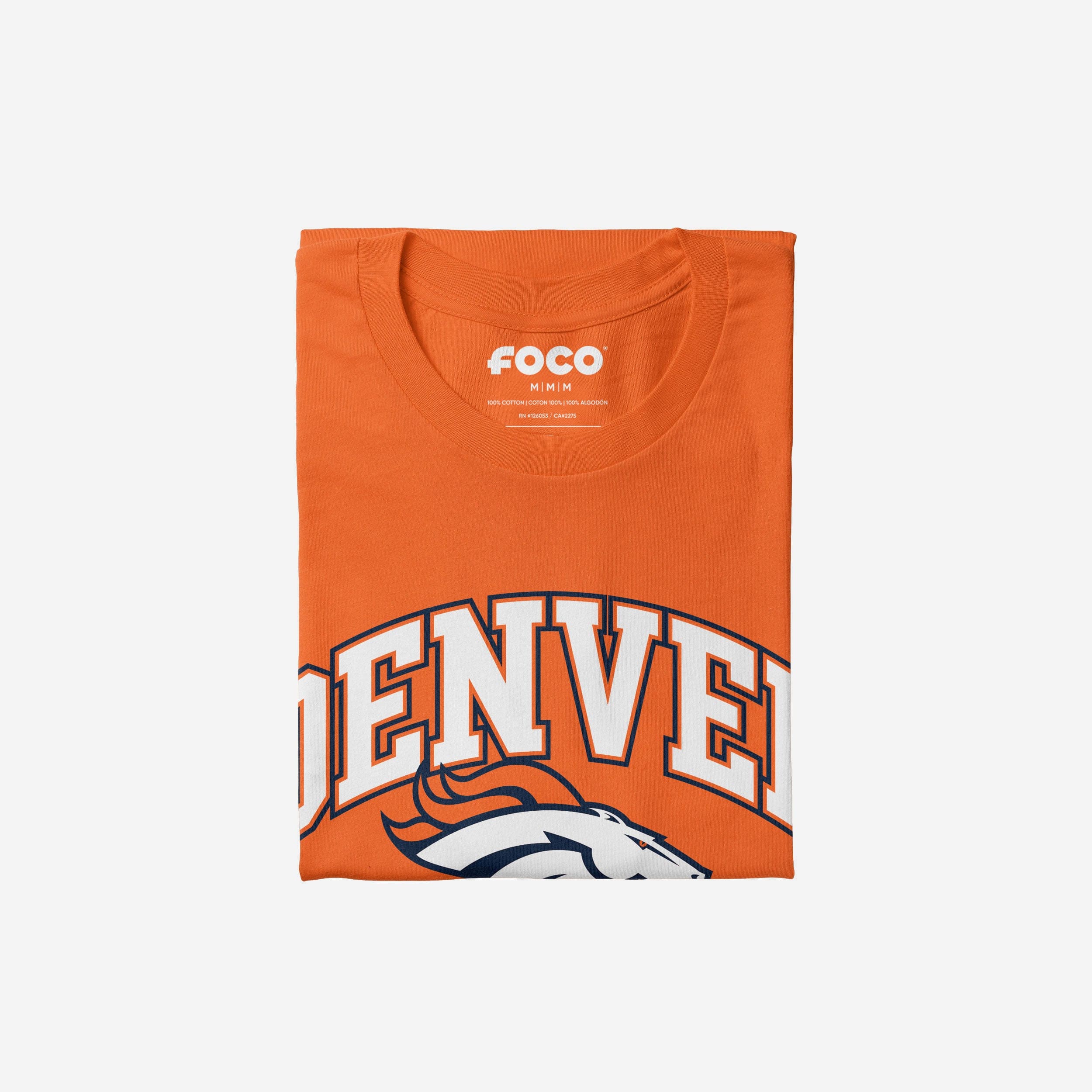 Denver Broncos Arched Wordmark T-Shirt - Image 4