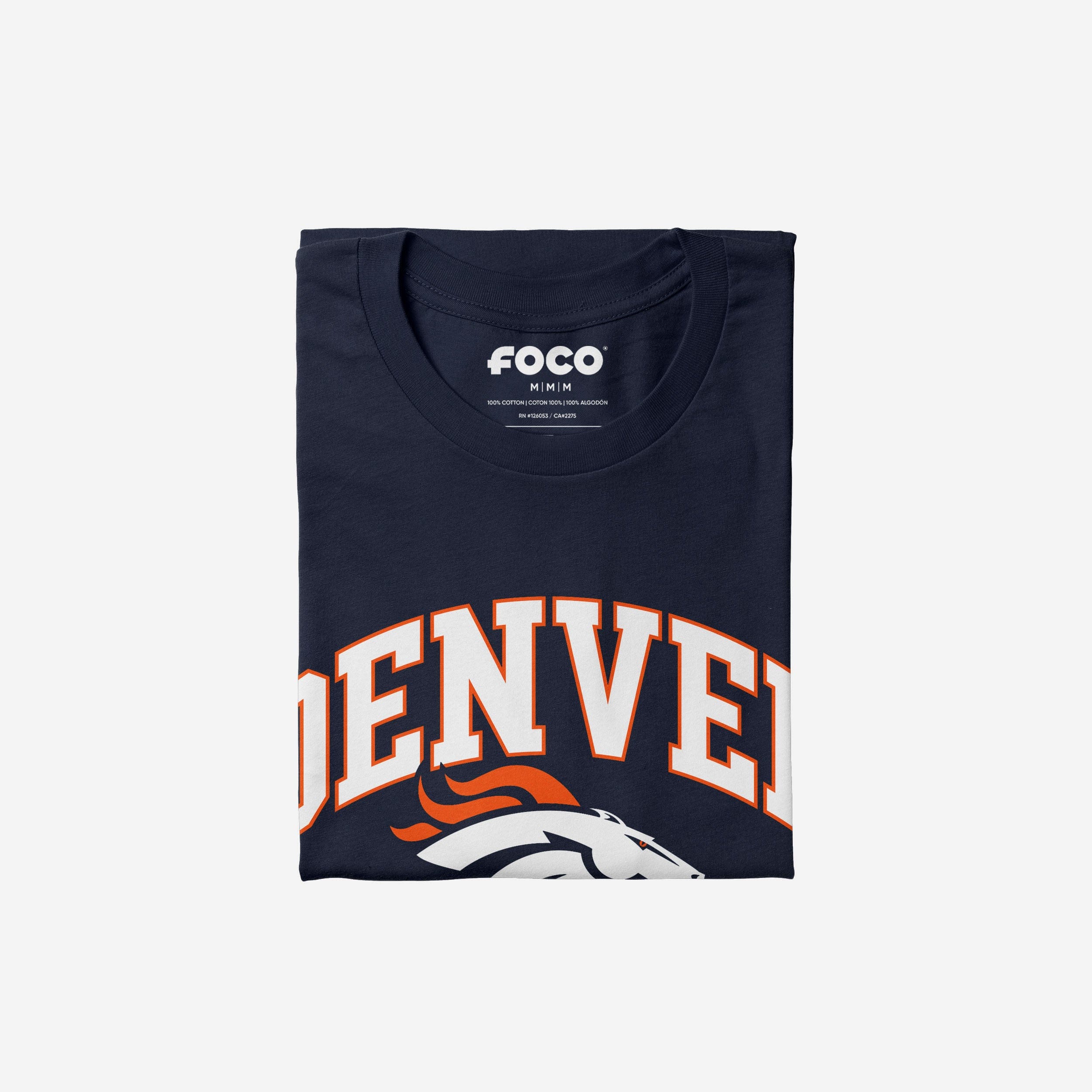 Denver Broncos Arched Wordmark T-Shirt - Image 8