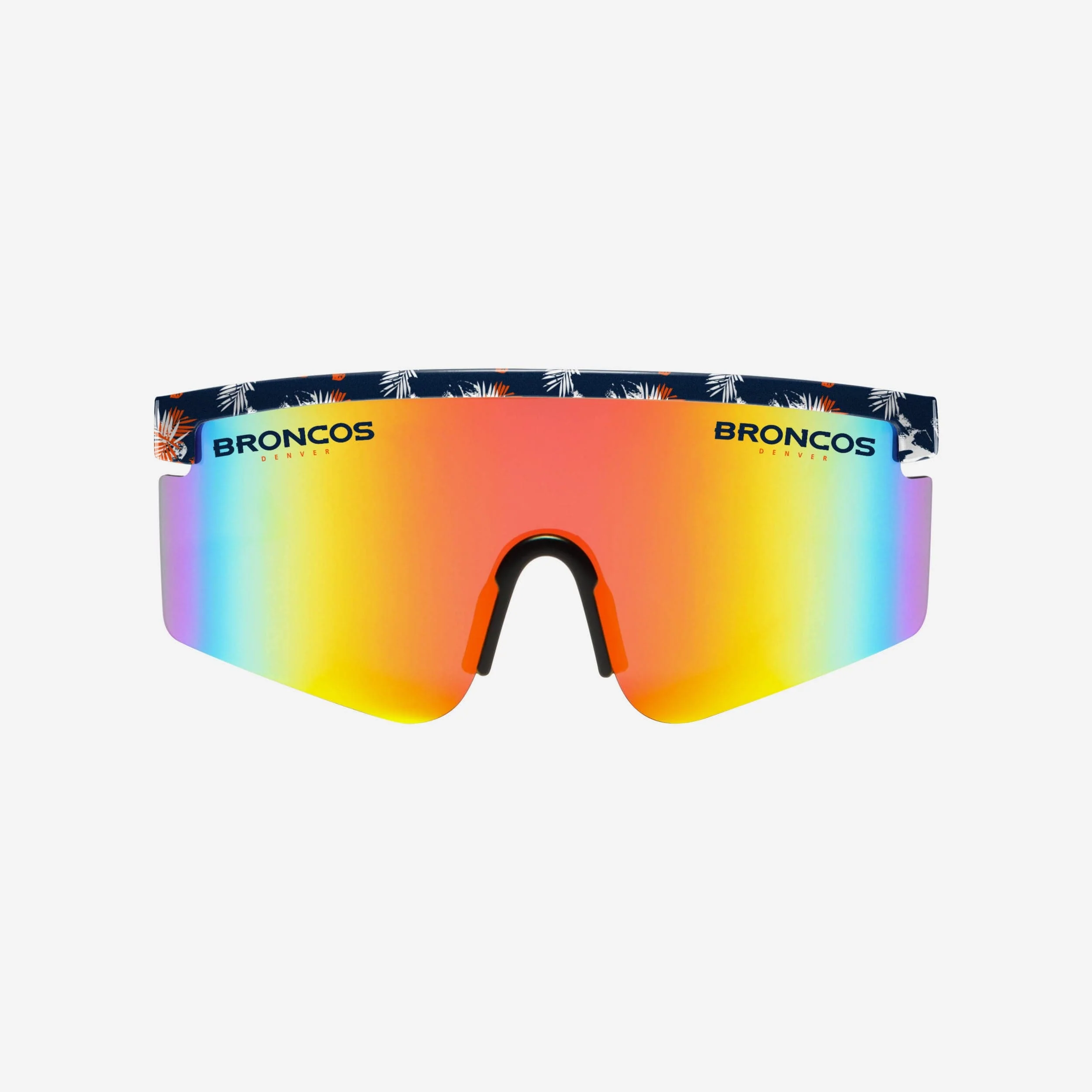 Denver Broncos Floral Large Frame Sunglasses - Image 2