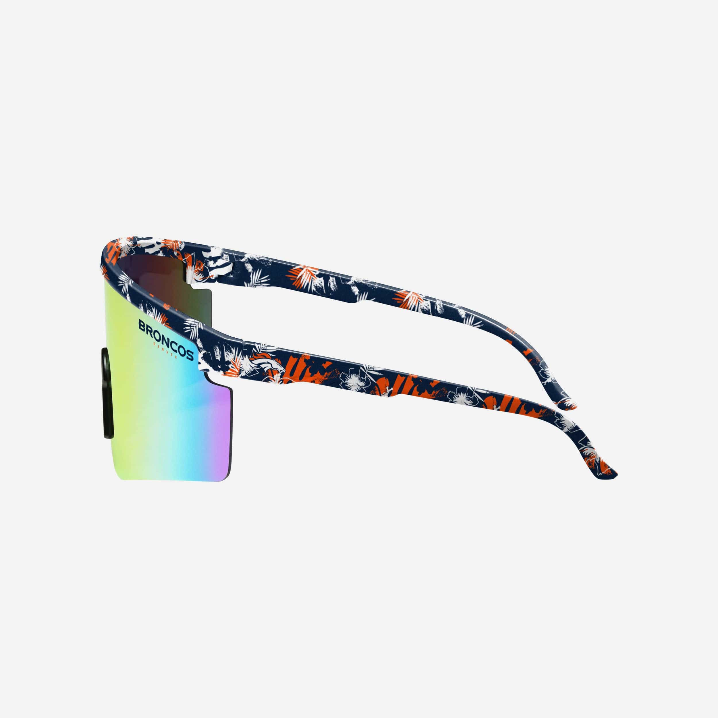 Denver Broncos Floral Large Frame Sunglasses - Image 3