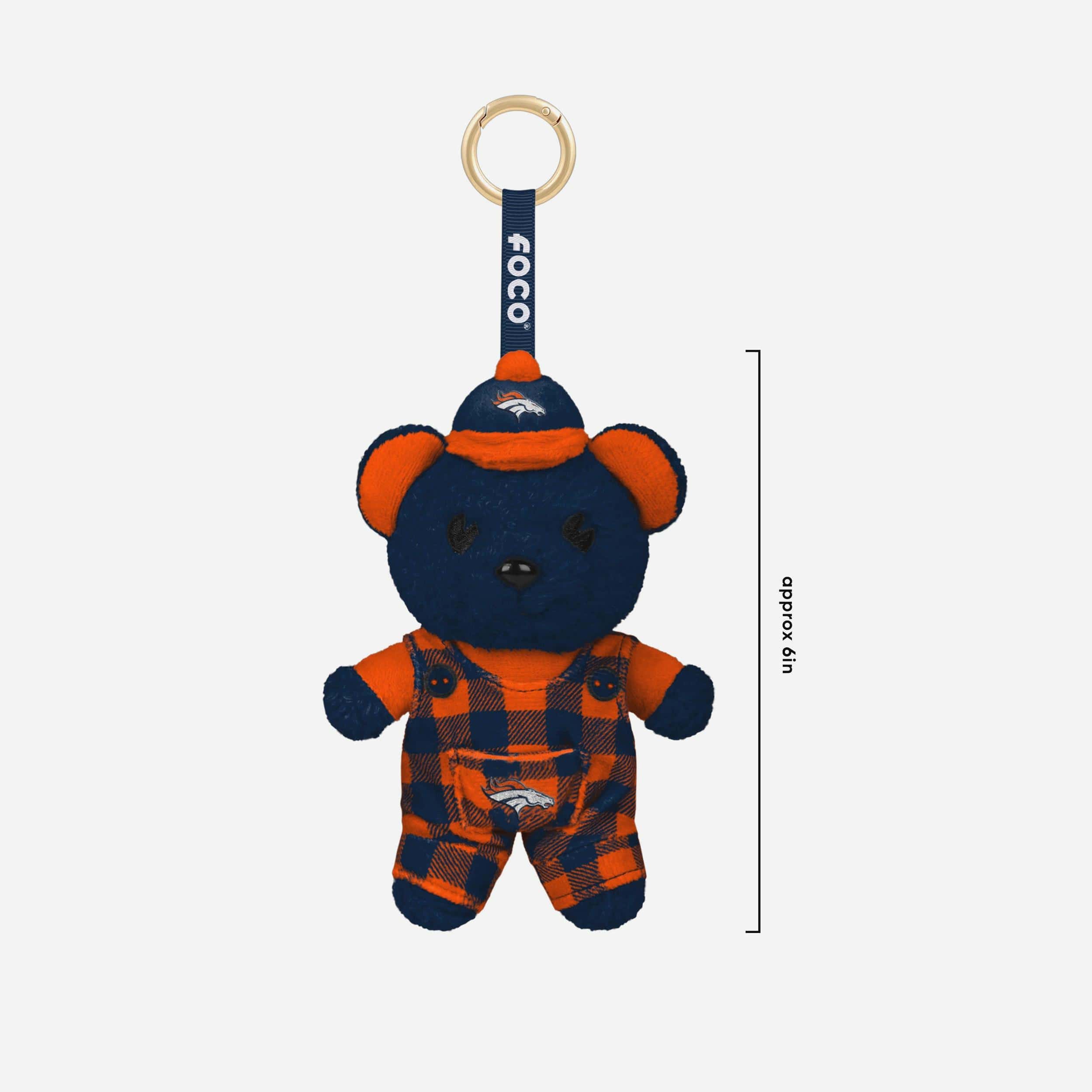 Denver Broncos FOOCOOS Plush Bag Charm Keychain Blind Box Series 1 - Image 3