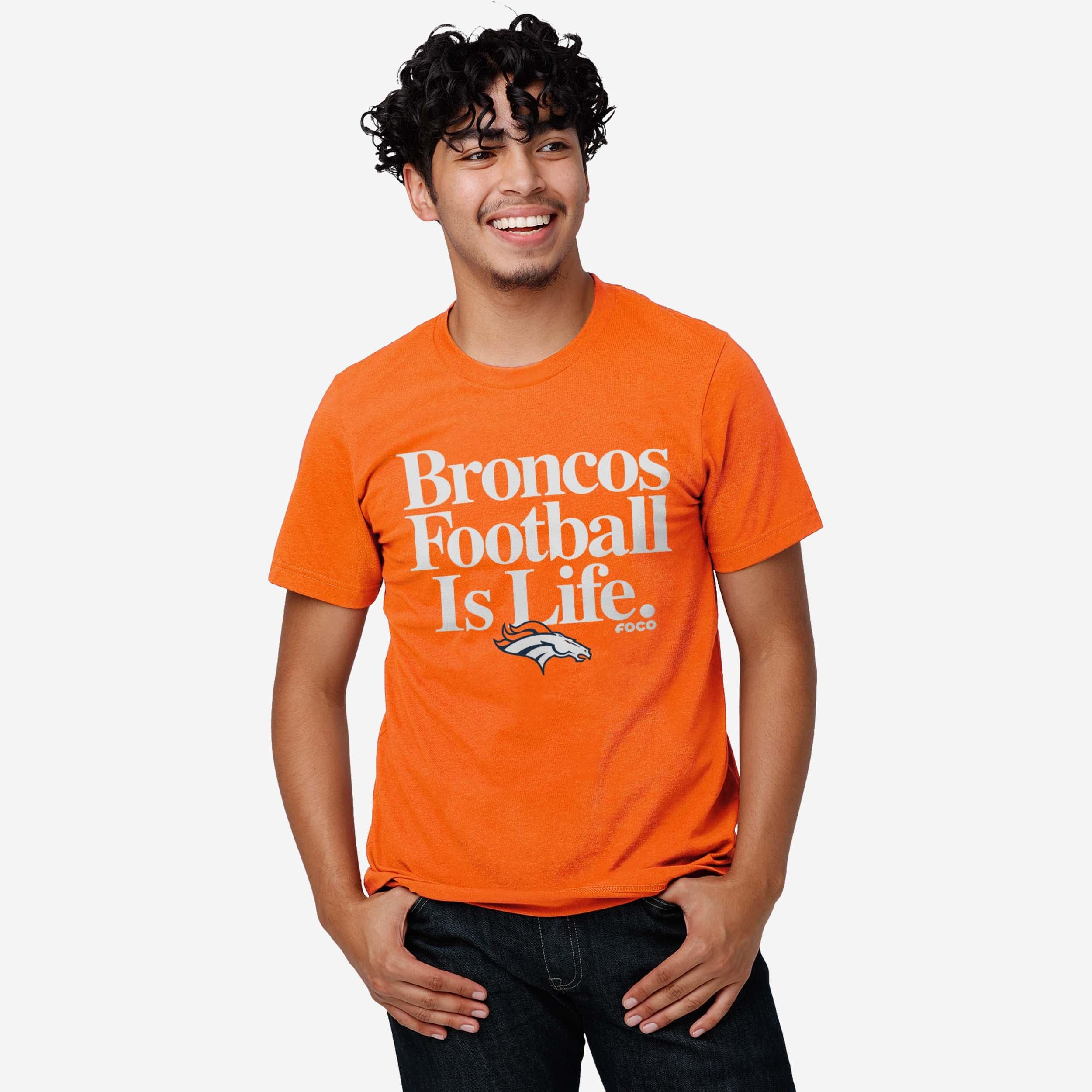 Denver Broncos Football is Life T-Shirt - Image 2