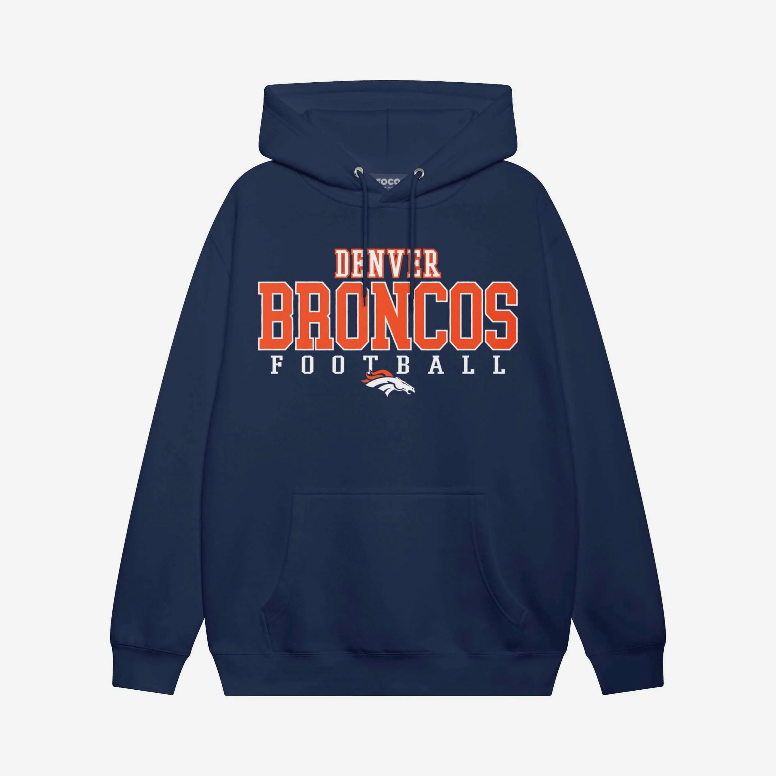 Denver Broncos Football Wordmark Hoodie