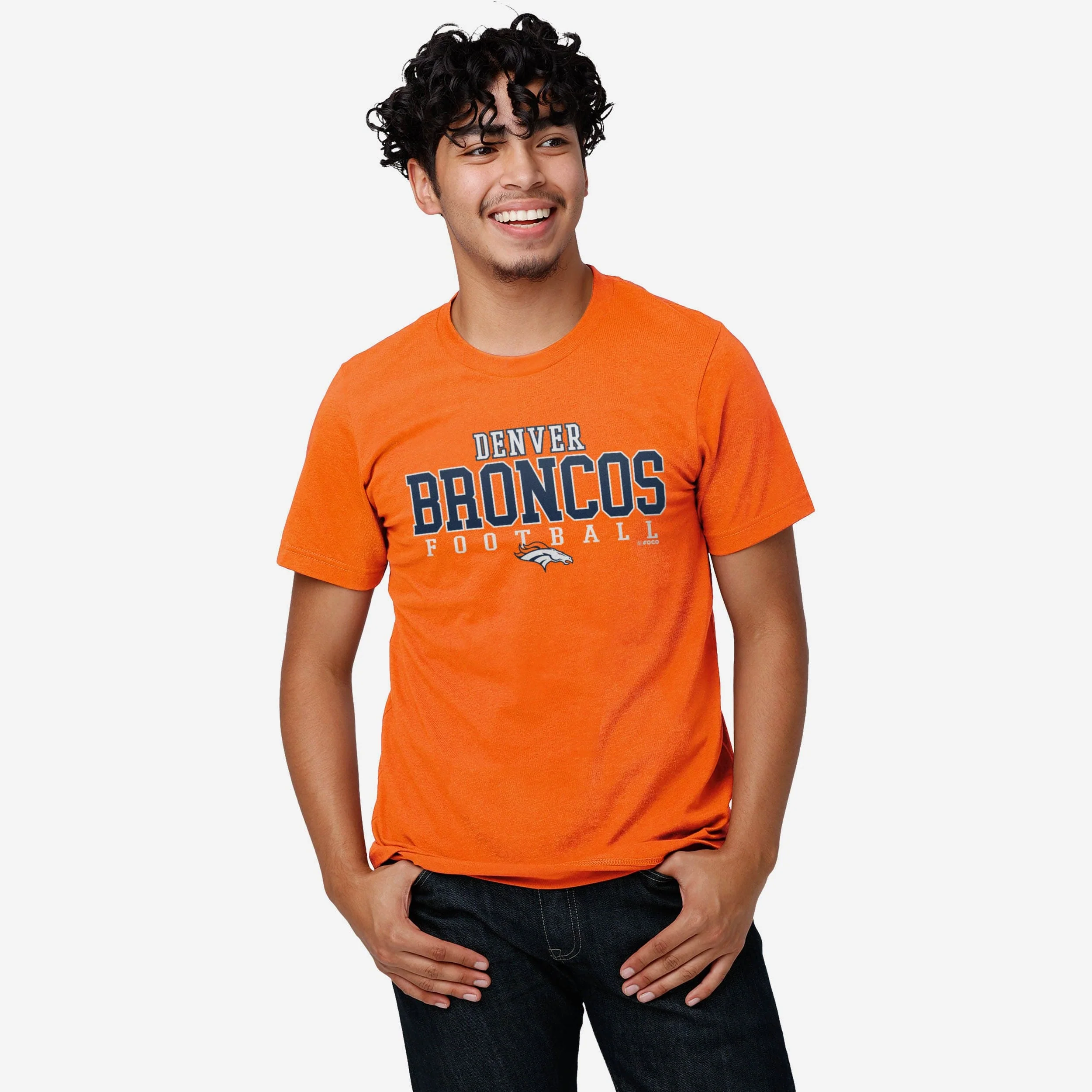 Denver Broncos Football Wordmark T-Shirt - Image 2