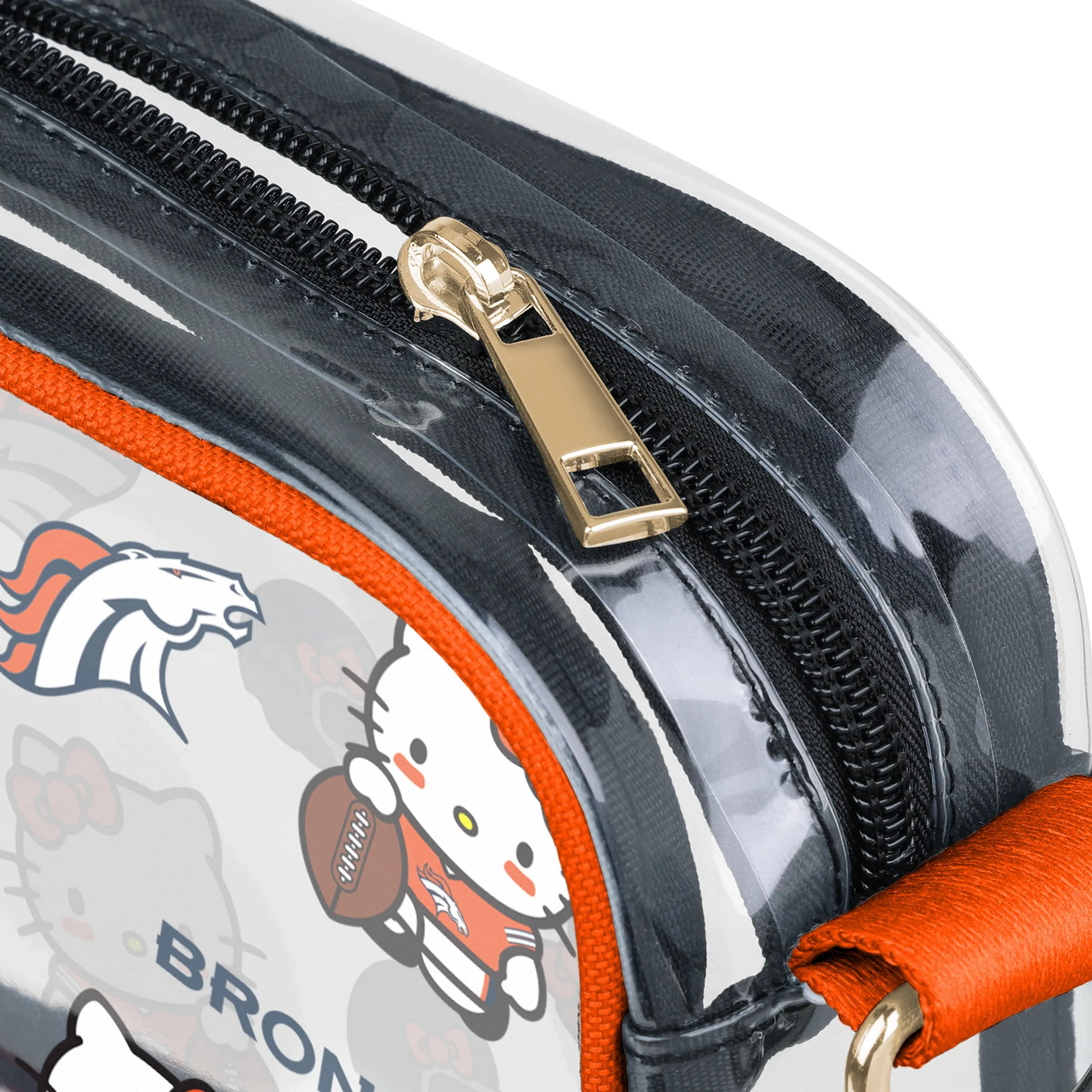 Denver Broncos Hello Kitty® Clear Crossbody Bag - Image 4