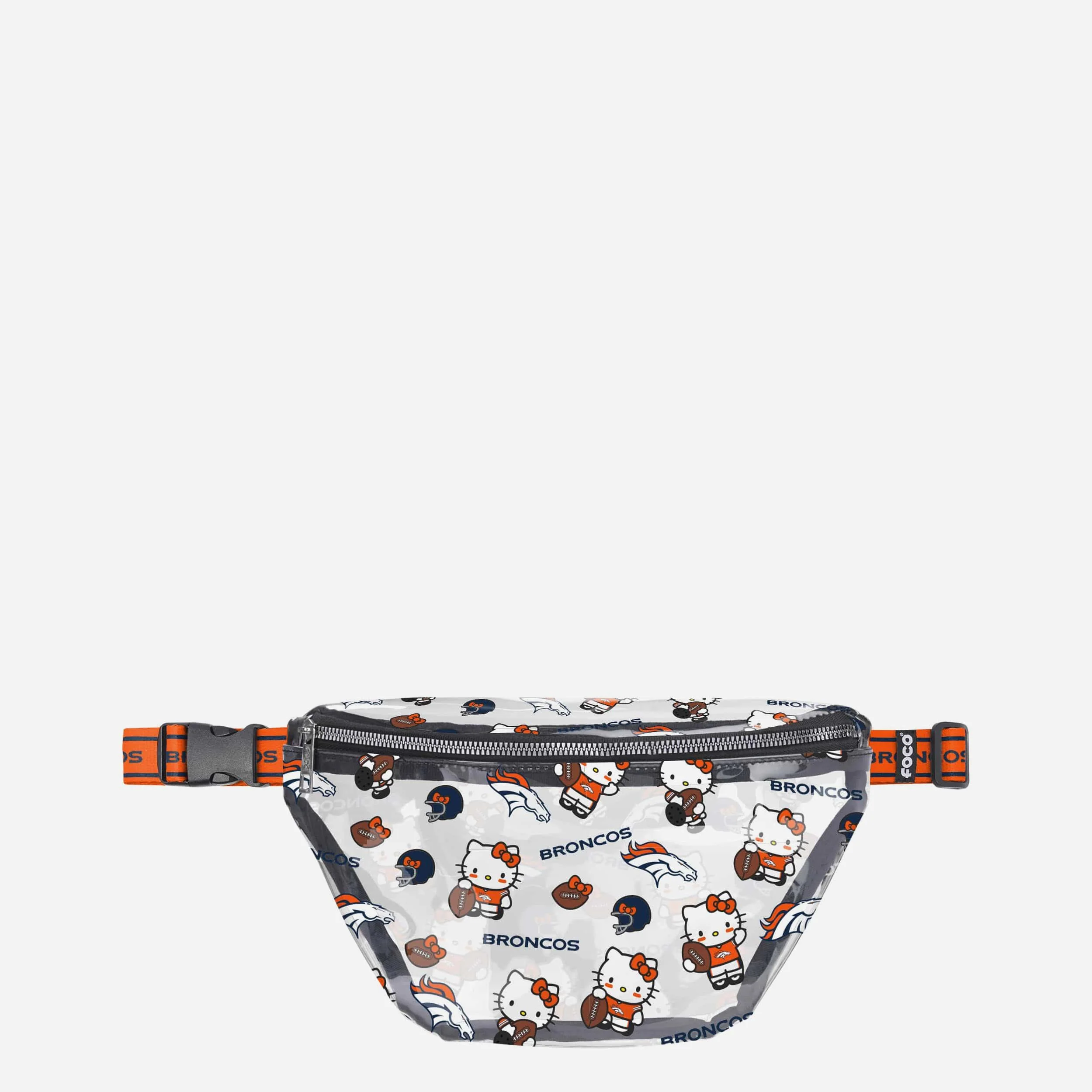 Denver Broncos Hello Kitty® Clear Fanny Pack