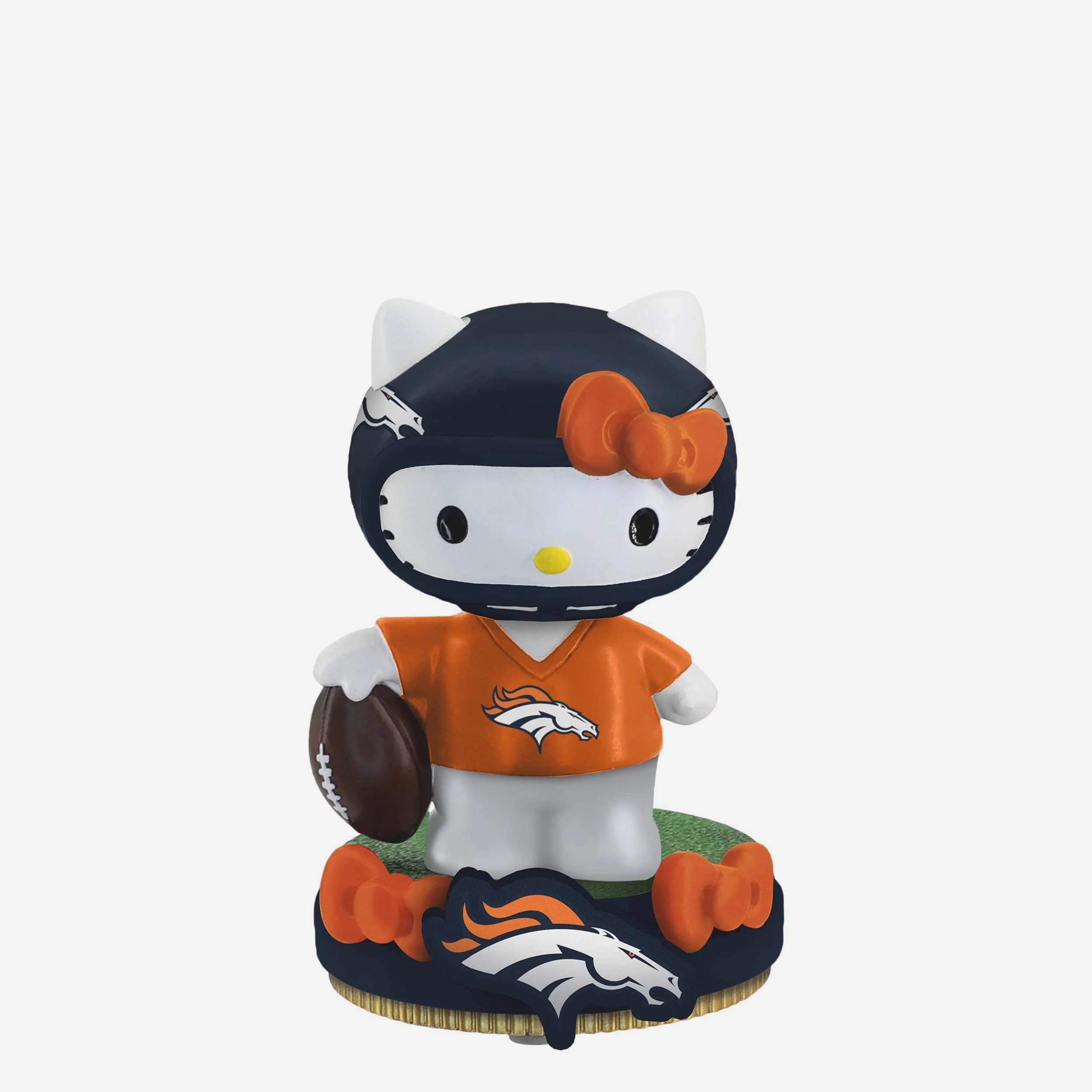 Denver Broncos Hello Kitty® Mini Bighead Bobblehead