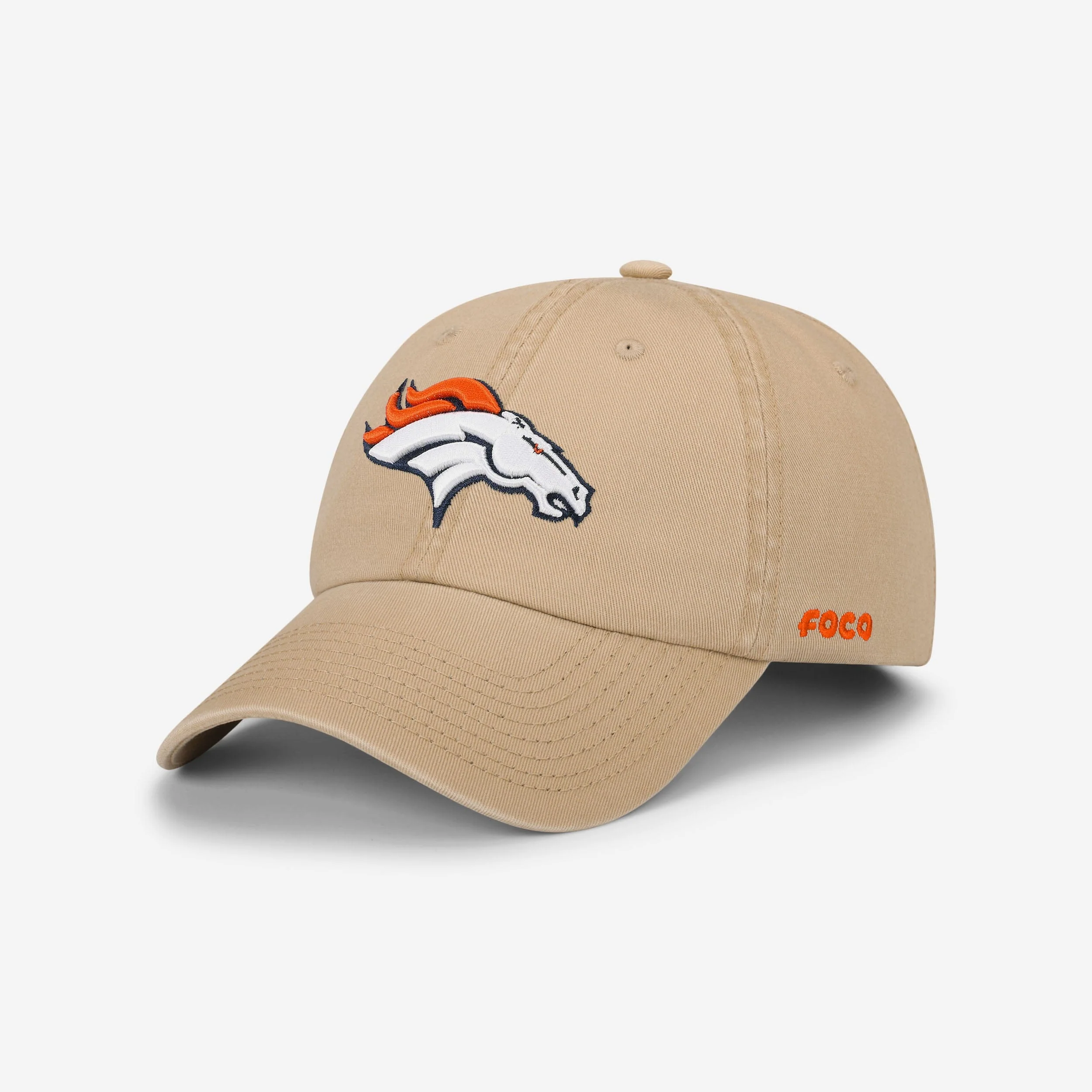 Denver Broncos Khaki Primary Logo Casual Cap
