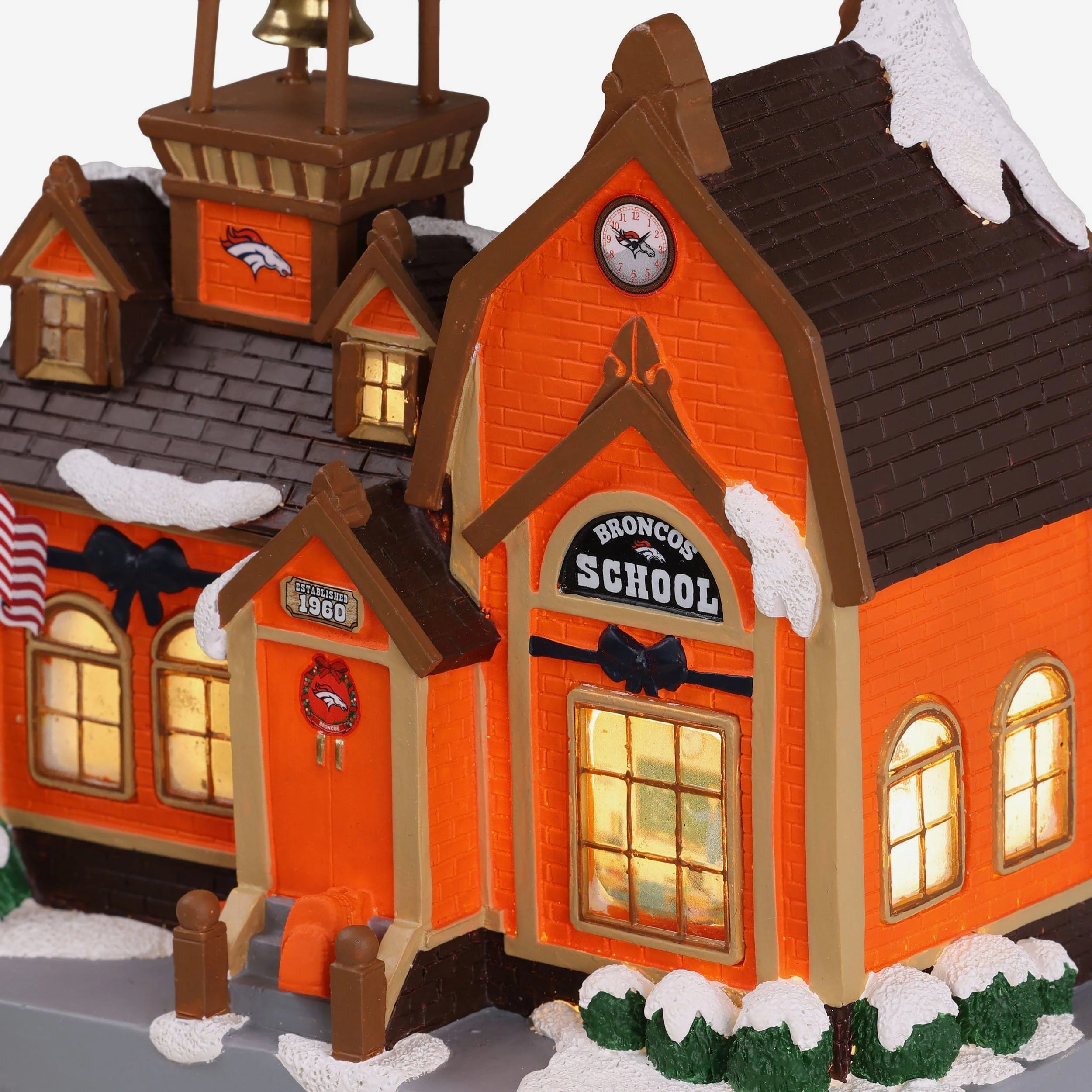 Denver Broncos Light Up Team Schoolhouse - Image 2