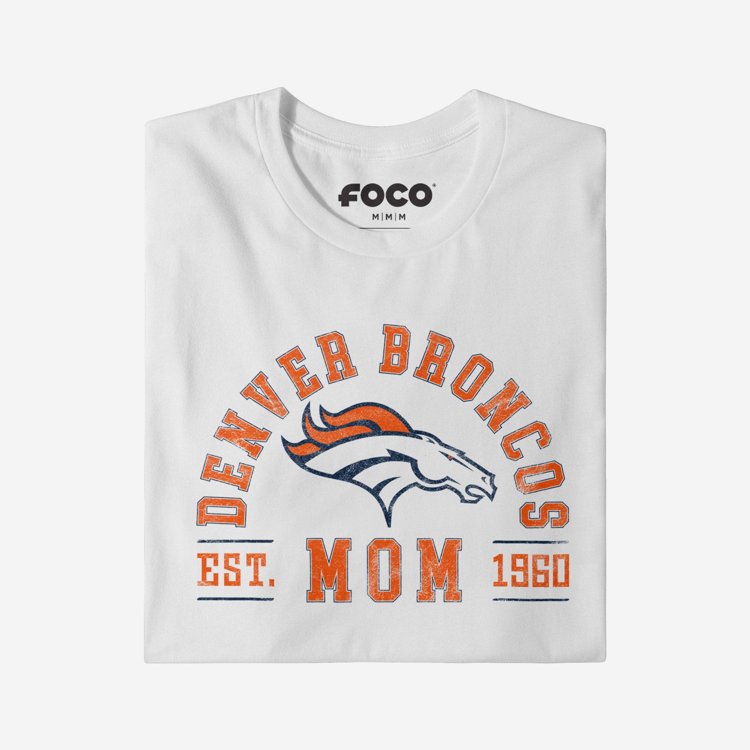 Denver Broncos Mom Arched T-Shirt - Image 3