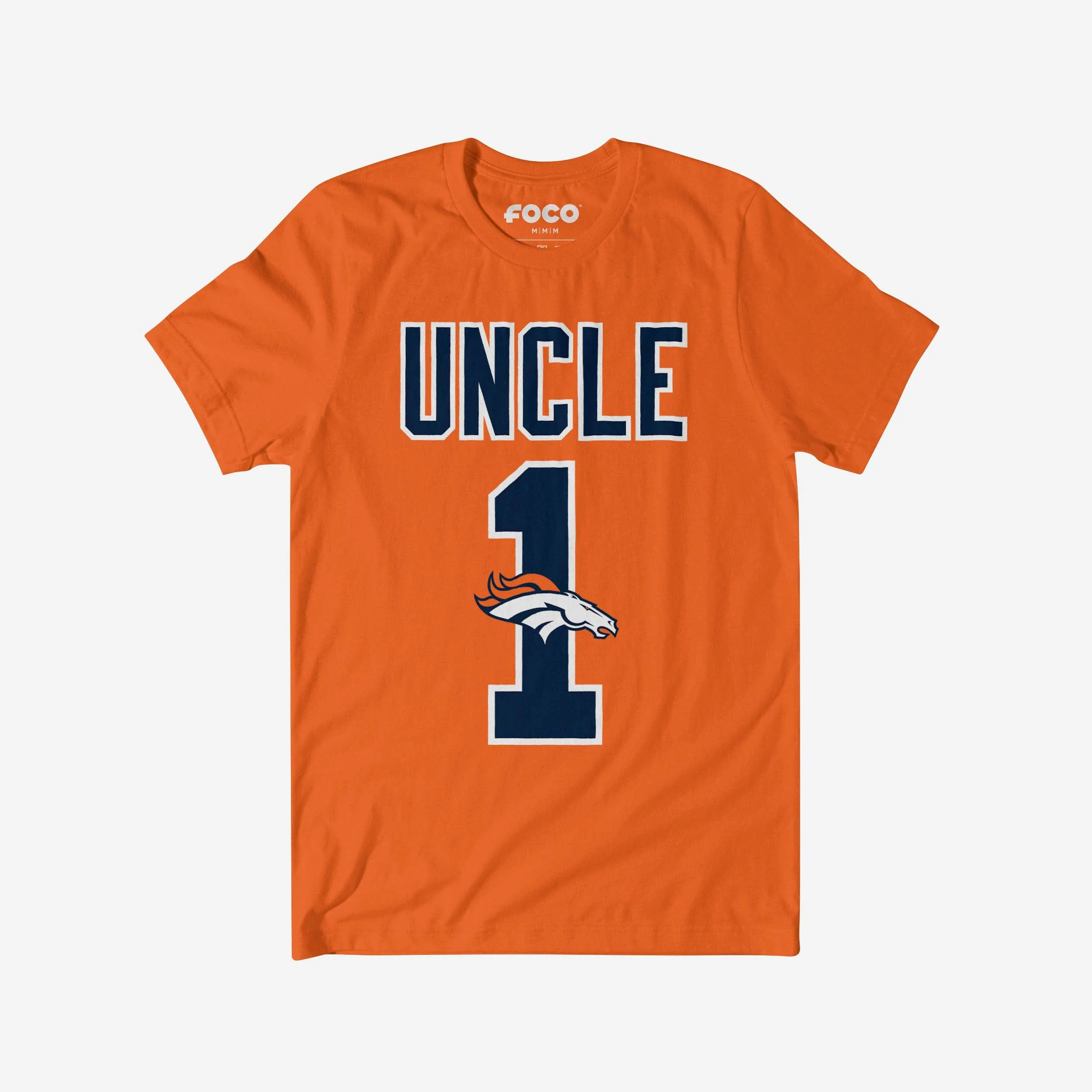Denver Broncos Number 1 Uncle T-Shirt