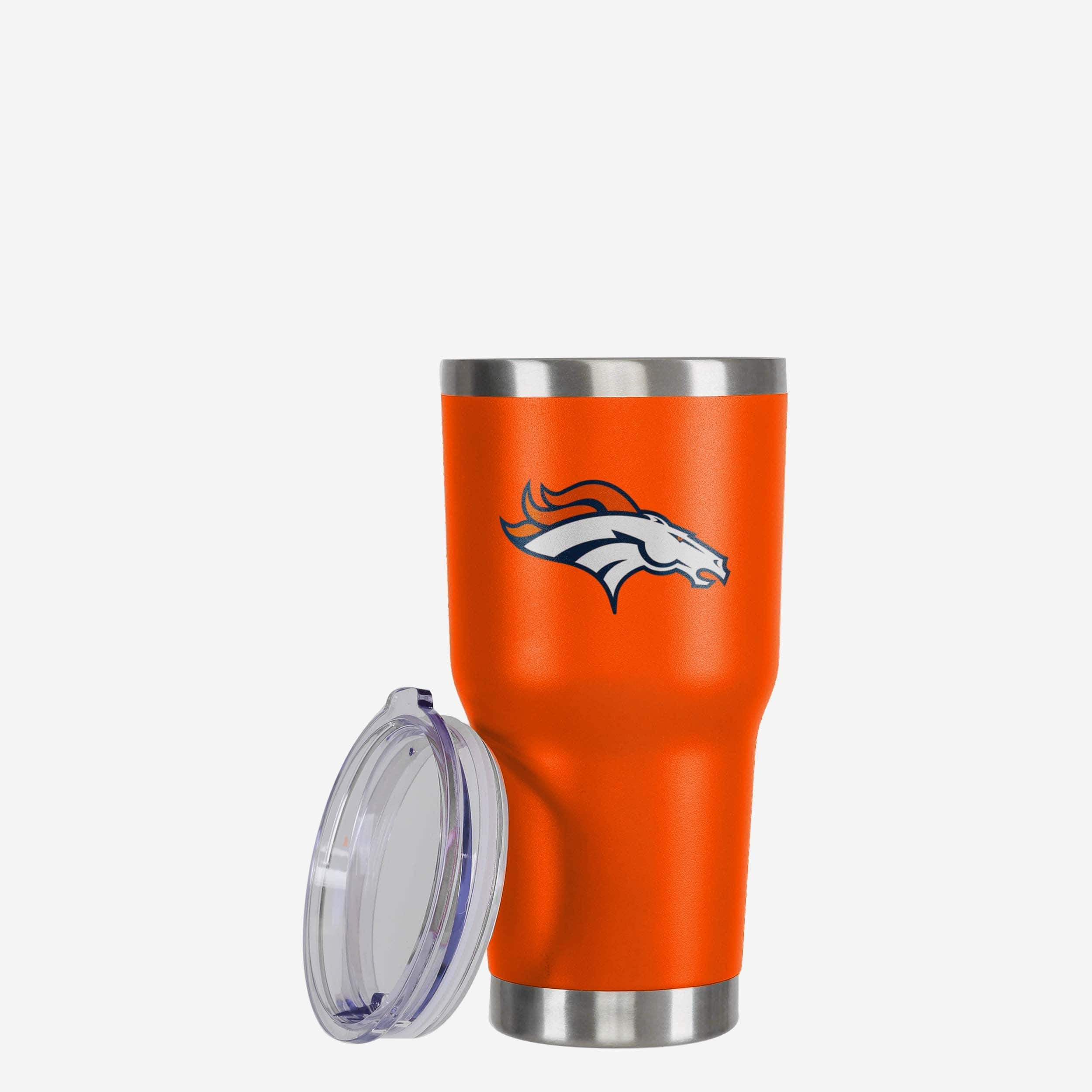 Denver Broncos Orange Team Logo 30 oz Tumbler - Image 3