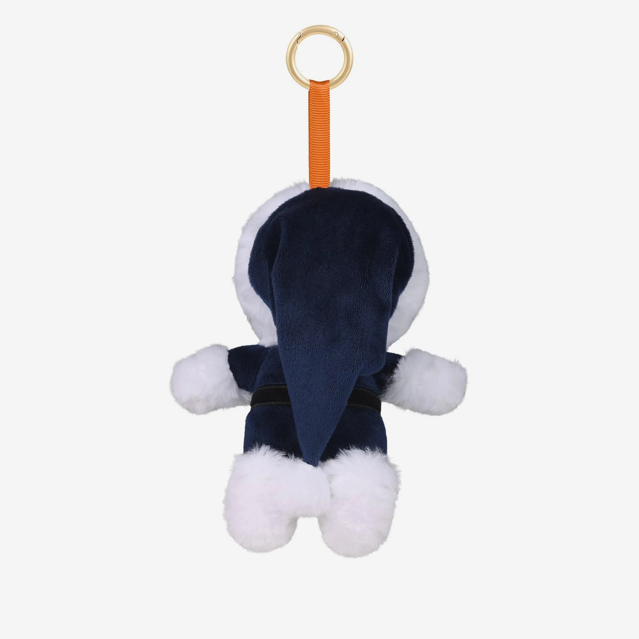 Denver Broncos Plush Mascot Santa Bag Charm Keychain - Image 4