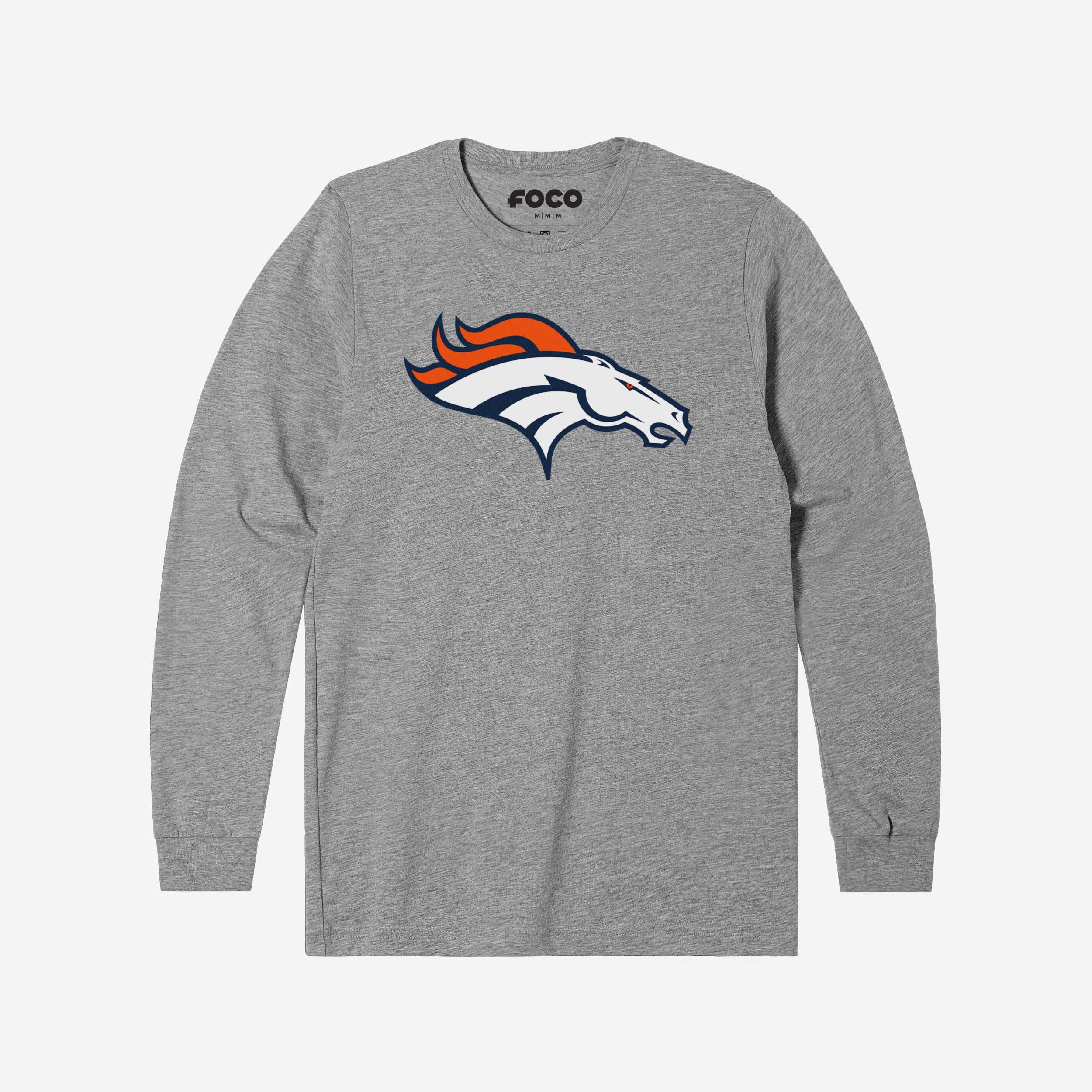 Denver Broncos Primary Logo Long Sleeve T-Shirt - Image 12