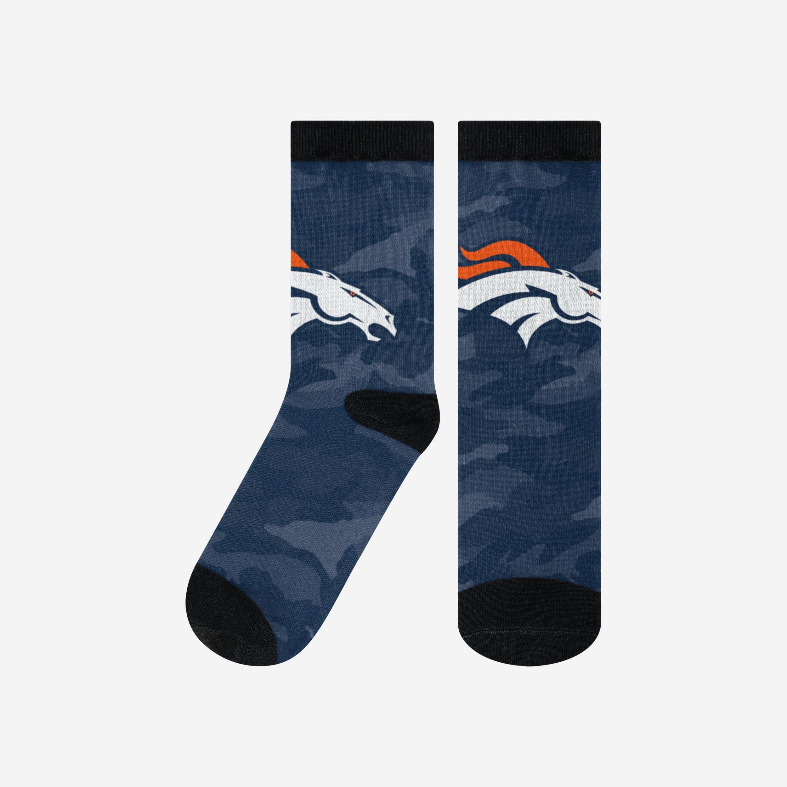 Denver Broncos Printed Camo Socks