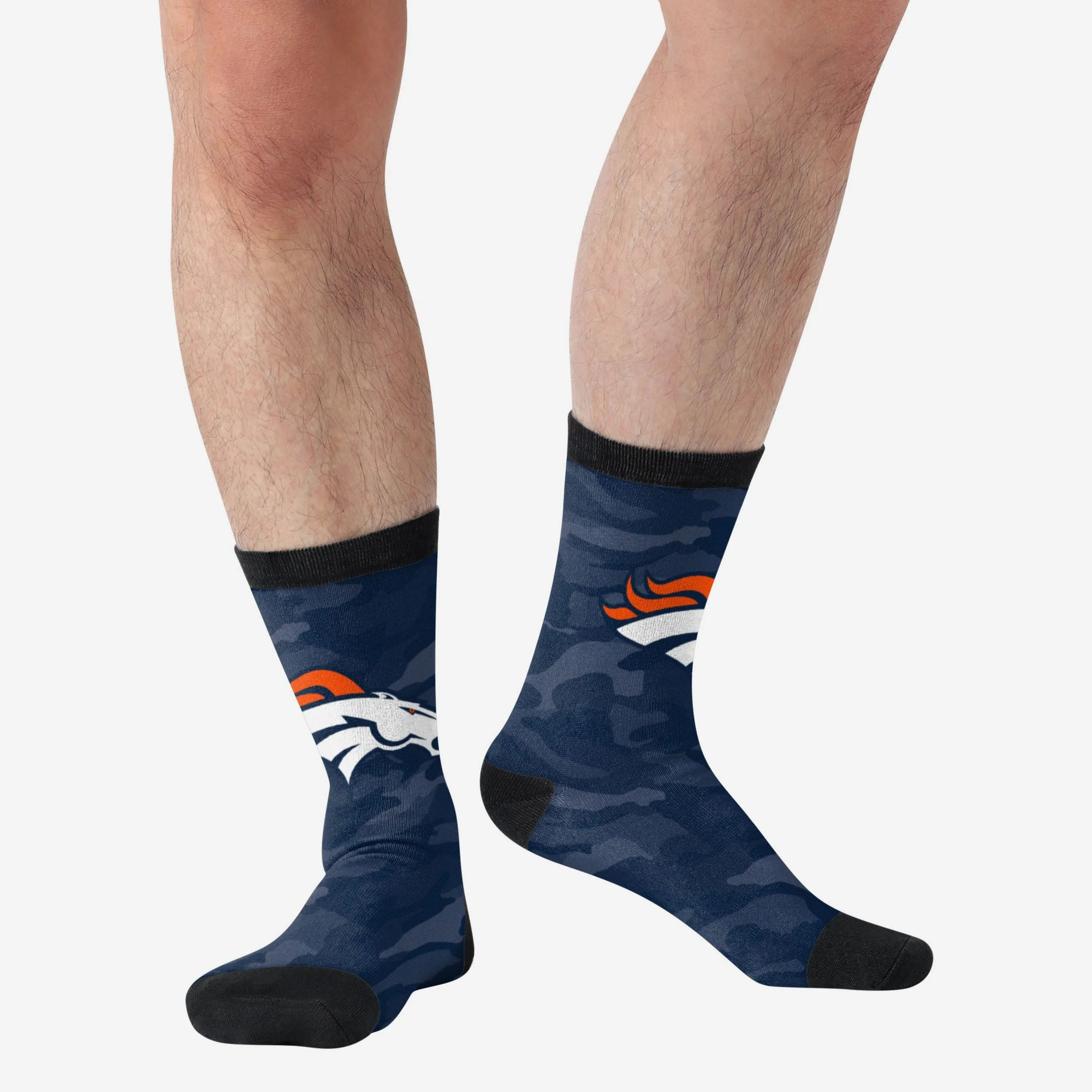 Denver Broncos Printed Camo Socks - Image 2