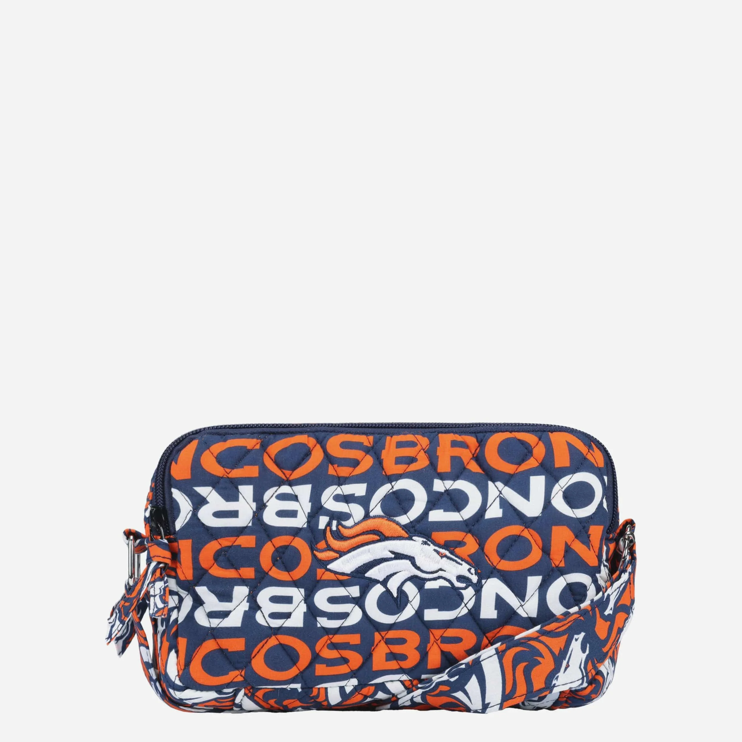 Denver Broncos Quilted Crossbody Bag