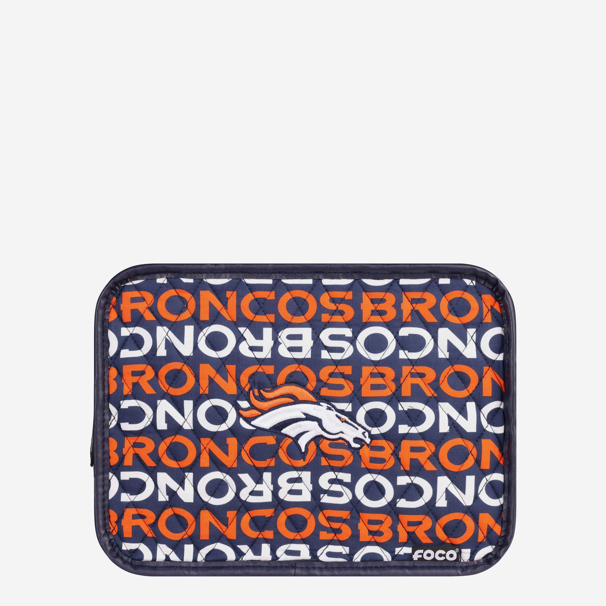 Denver Broncos Quilted Printed Cosmetic Bag - Image 5