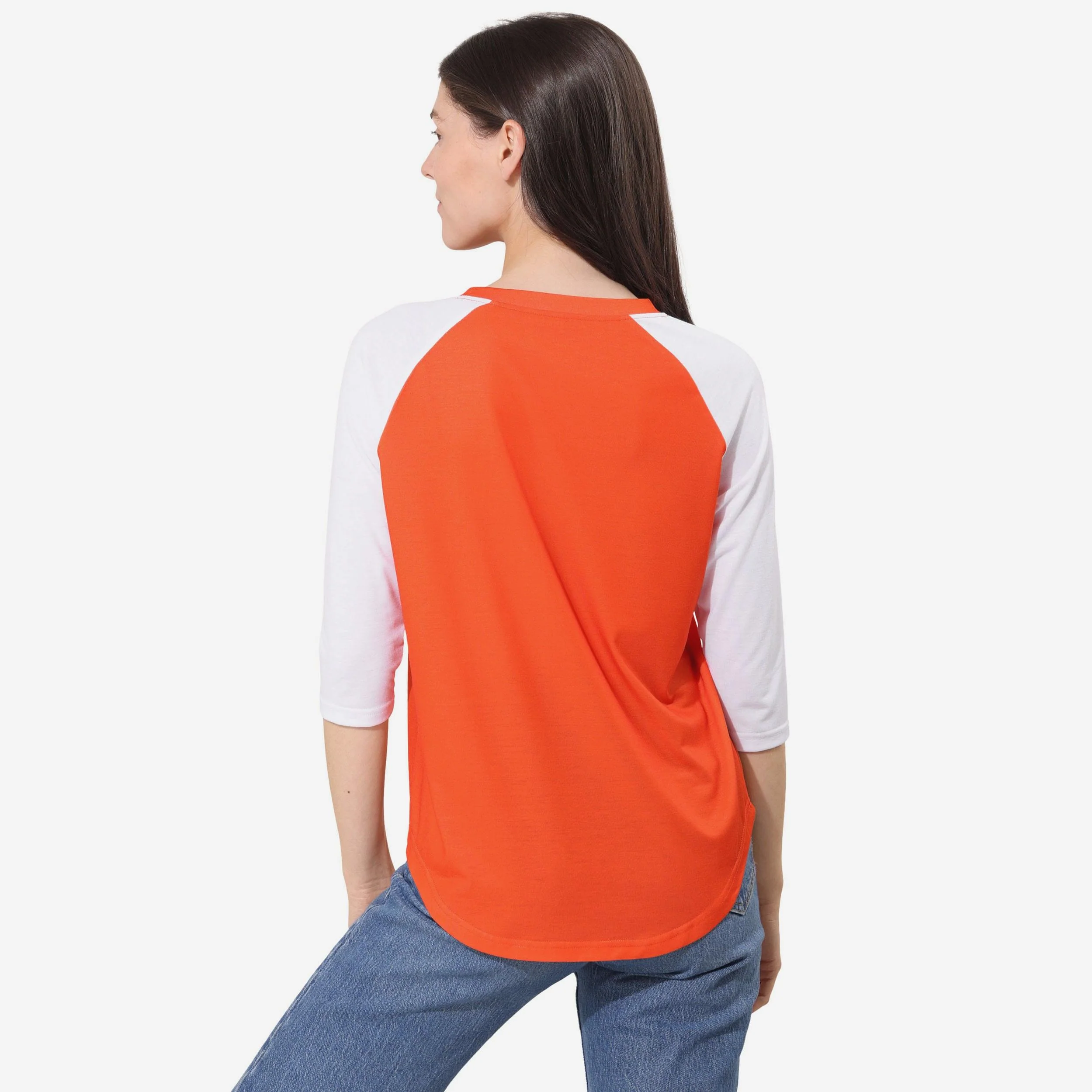 Denver Broncos Rhinestone Raglan T-Shirt - Image 3