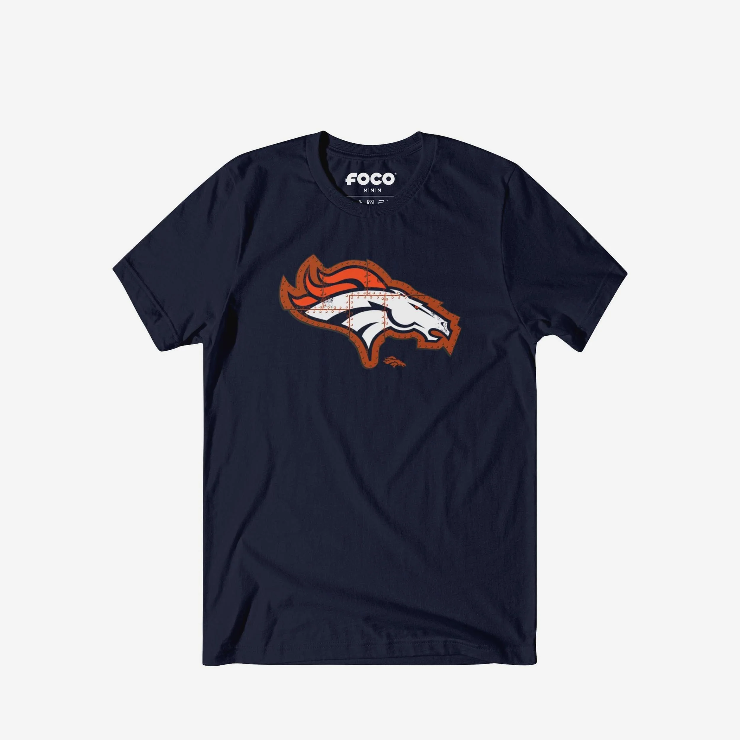 Denver Broncos Rivet Logo T-Shirt