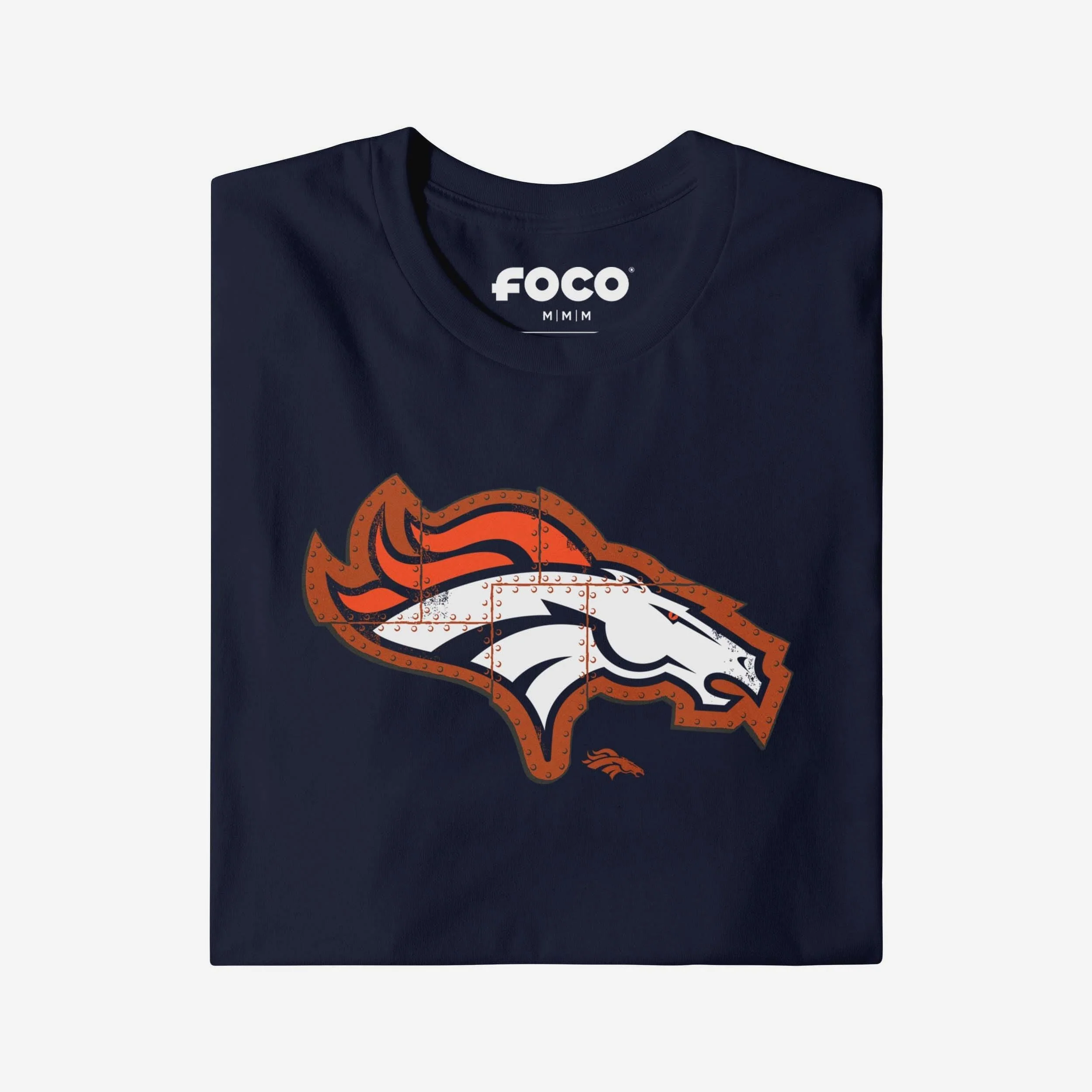 Denver Broncos Rivet Logo T-Shirt - Image 3