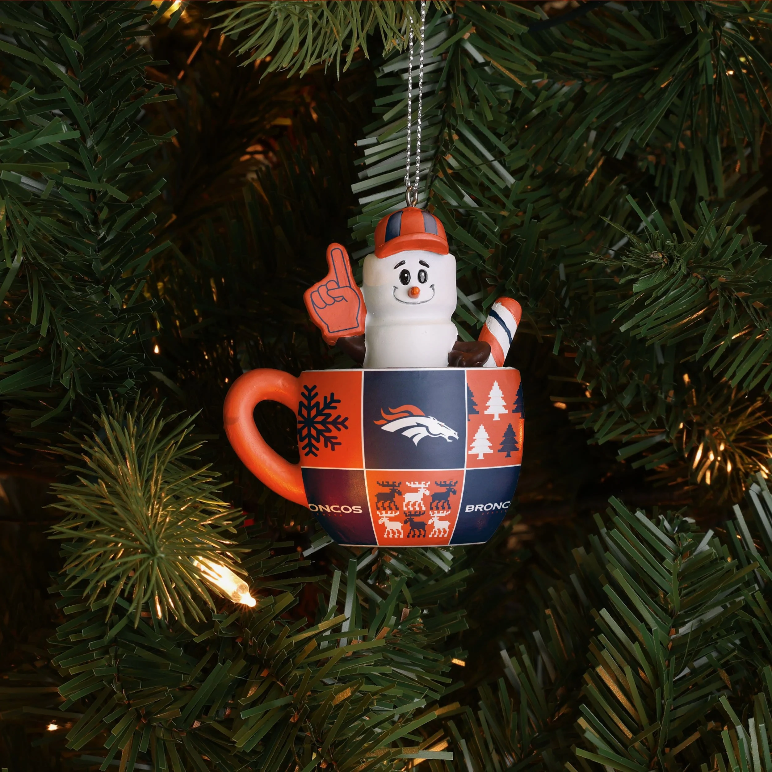 Denver Broncos Smores Mug Ornament - Image 2