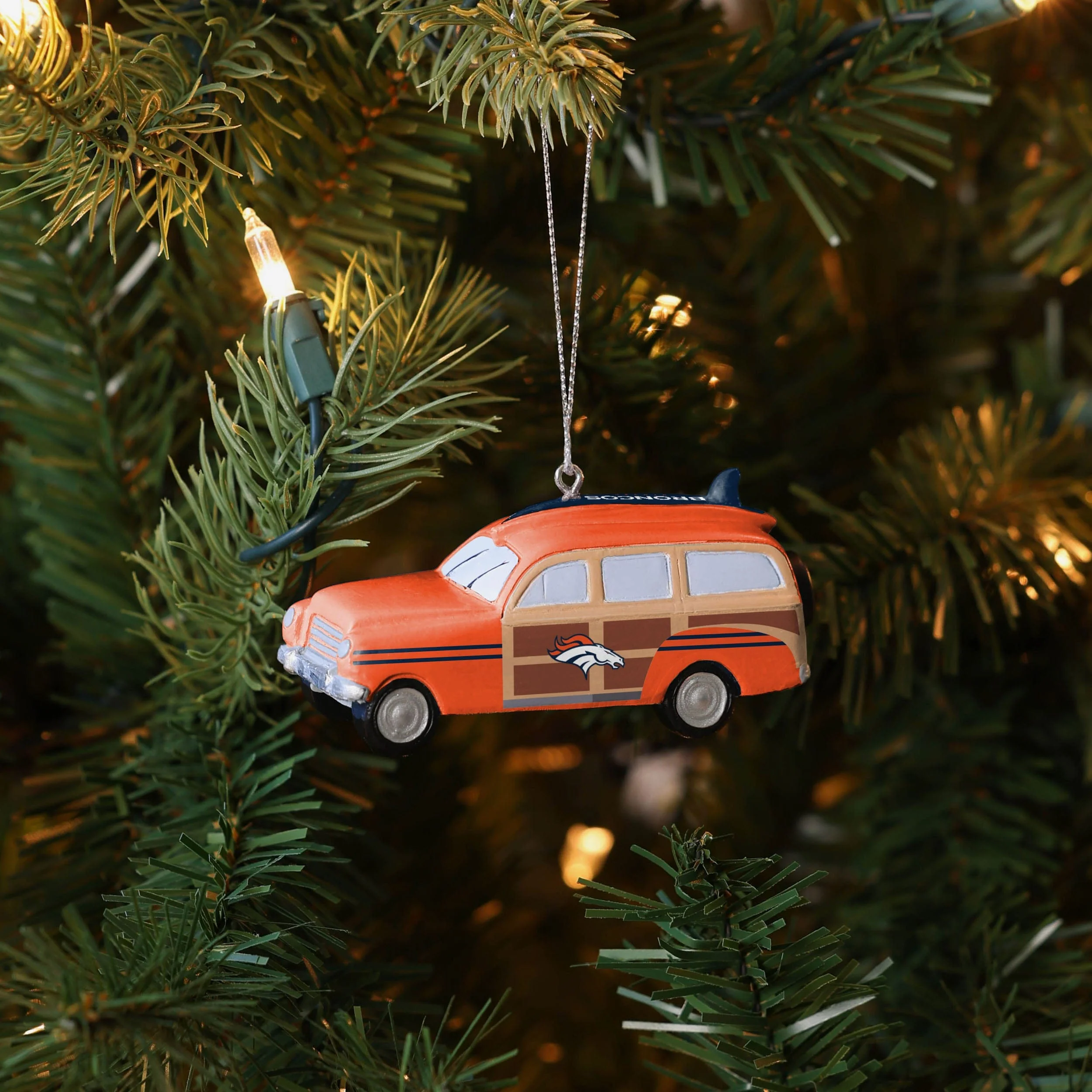 Denver Broncos Station Wagon Ornament - Image 4