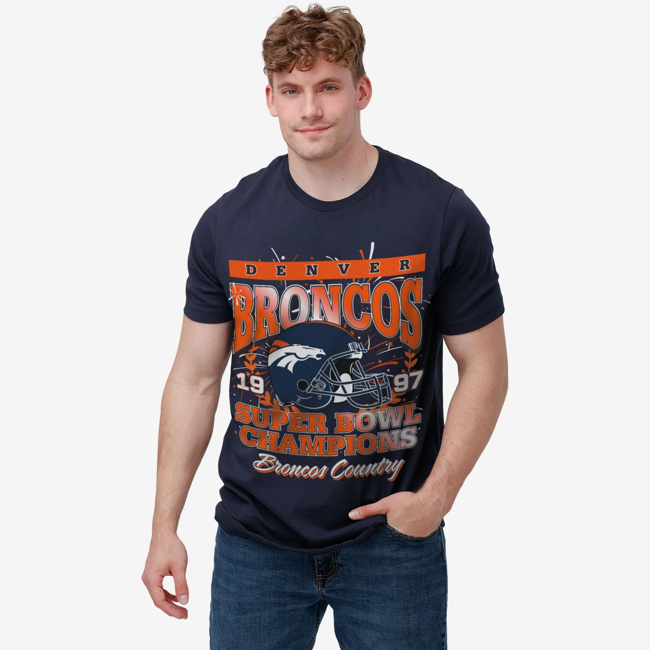 Denver Broncos Super Bowl Commemorative T-Shirt - Image 2