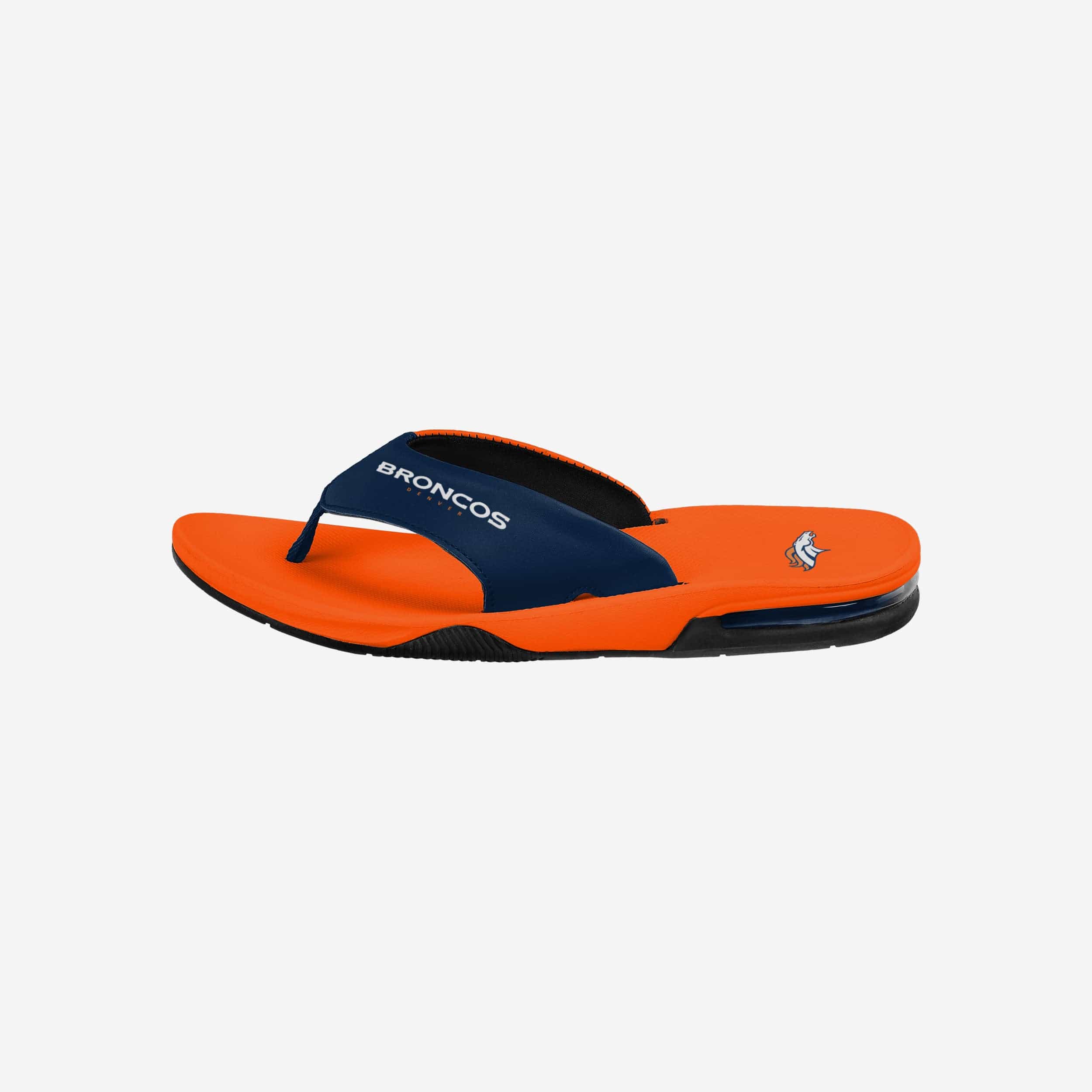 Denver Broncos Team Color Contour Flip Flop - Image 5