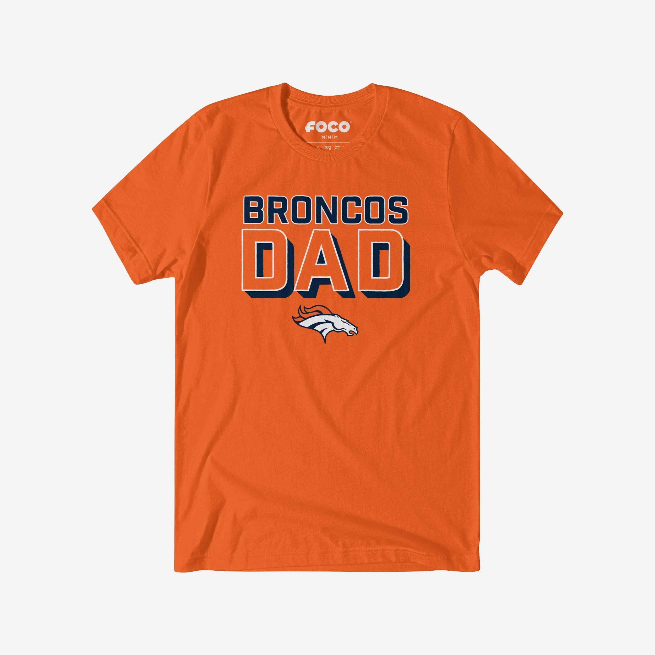 Denver Broncos Team Dad T-Shirt