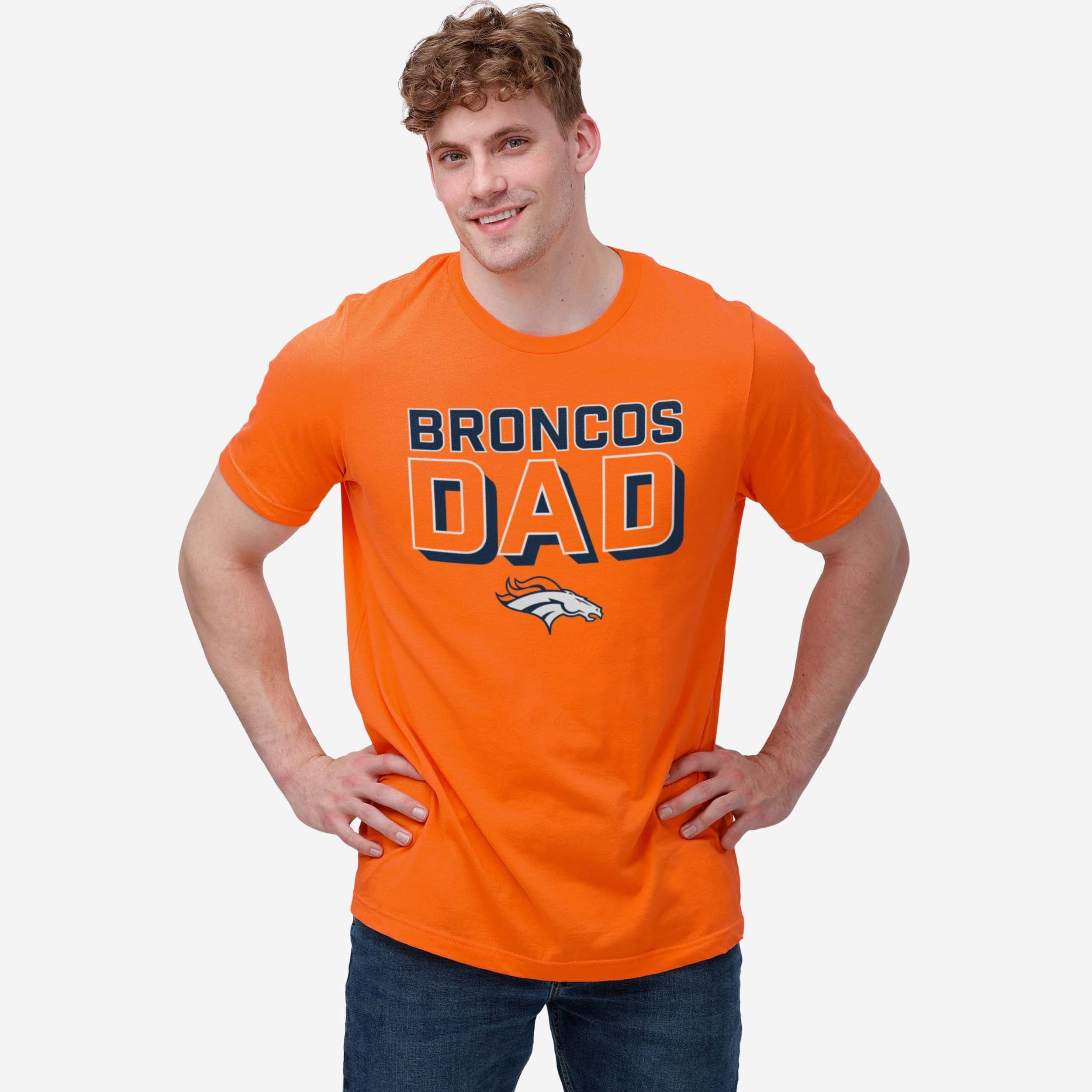 Denver Broncos Team Dad T-Shirt - Image 2