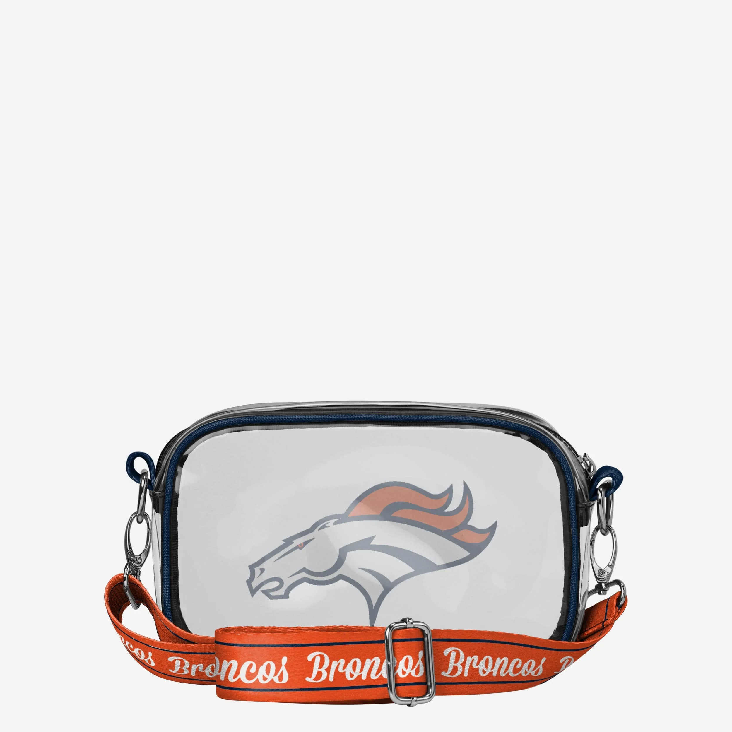 Denver Broncos Team Stripe Clear Crossbody Bag - Image 5