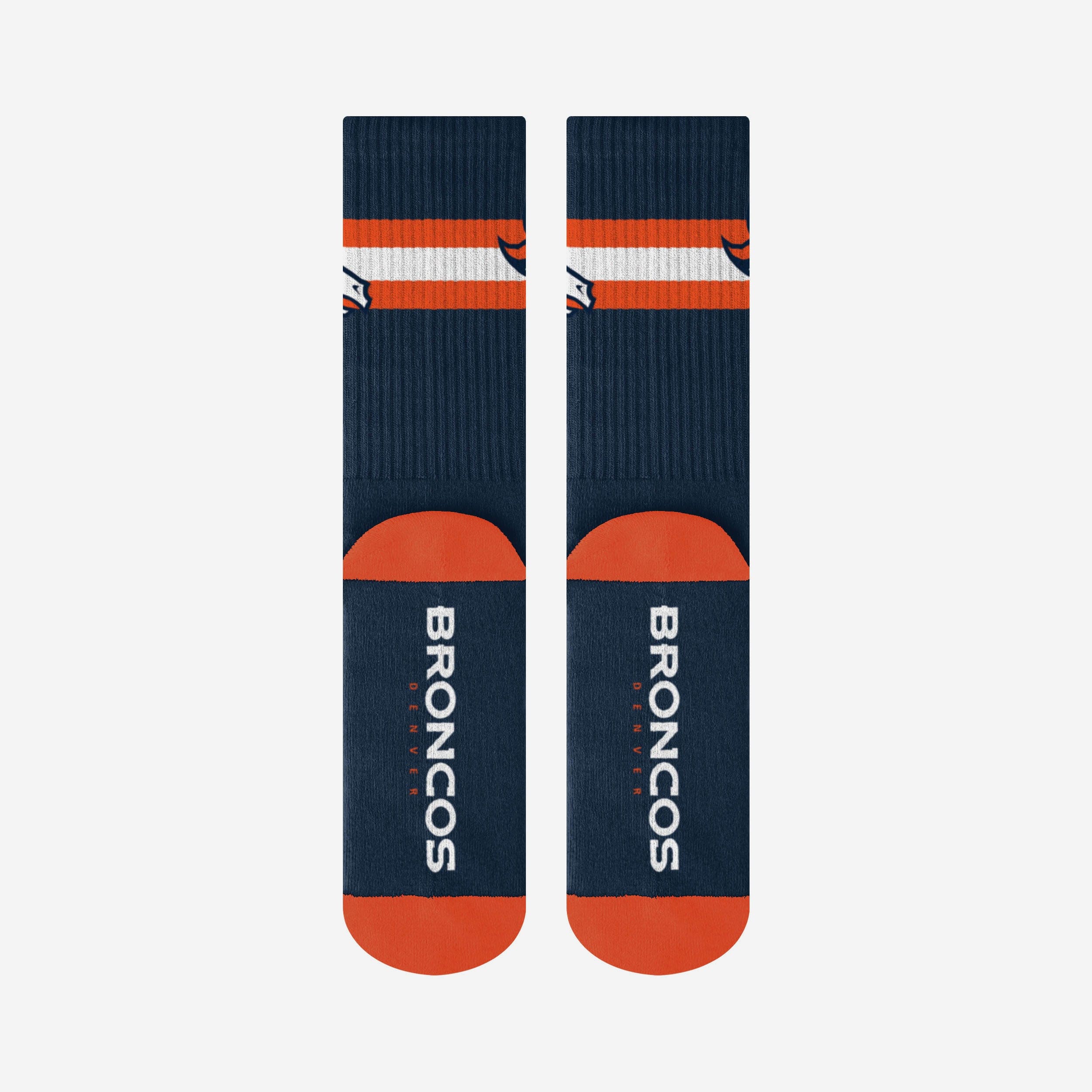 Denver Broncos Team Stripe Crew Socks - Image 4