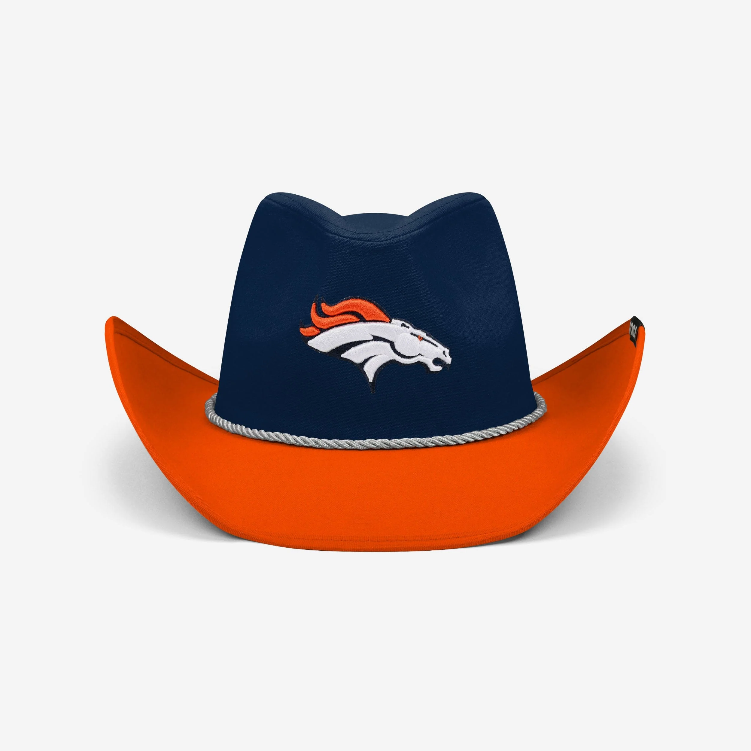 Denver Broncos Two Tone Cowboy Hat - Image 3