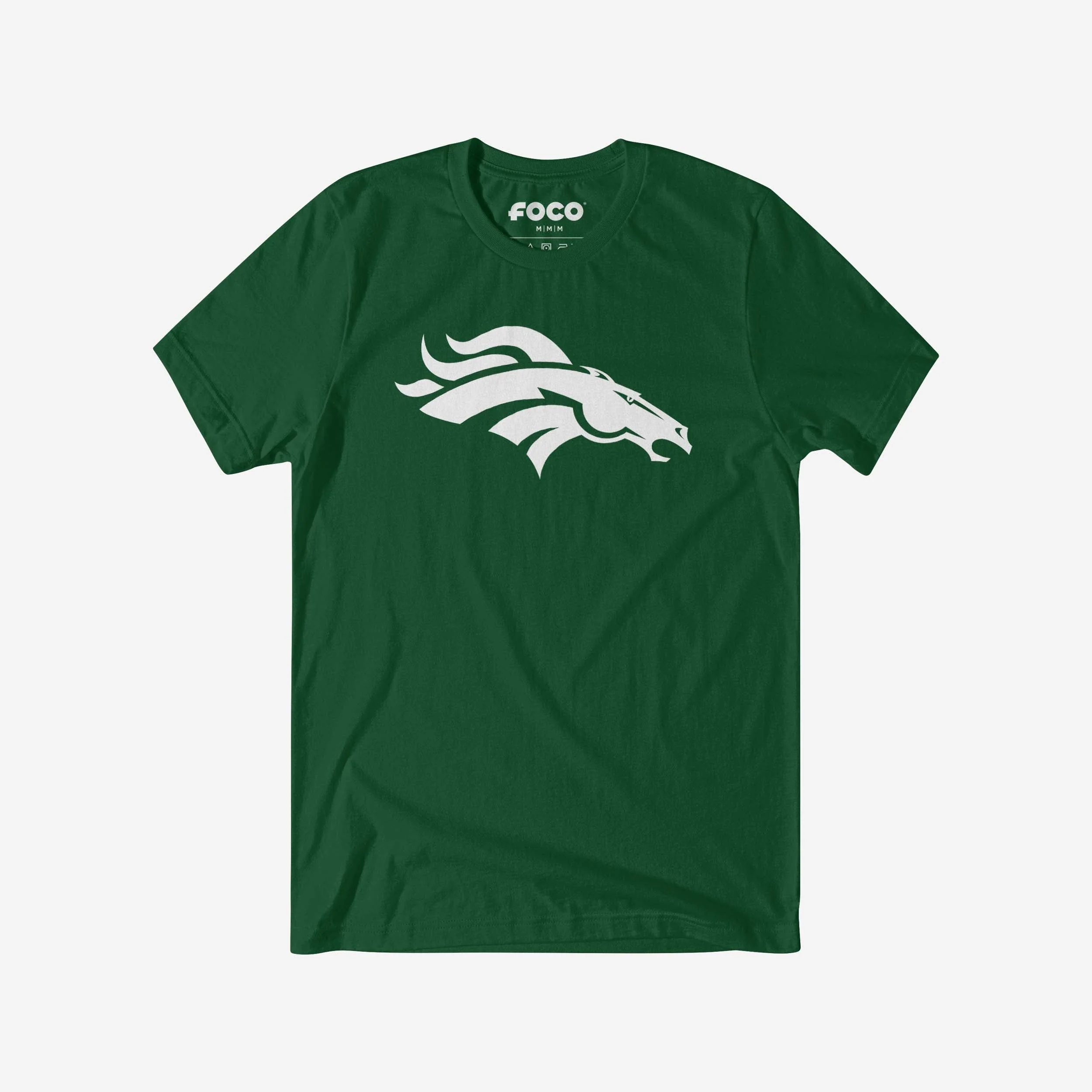 Denver Broncos White Logo T-Shirt