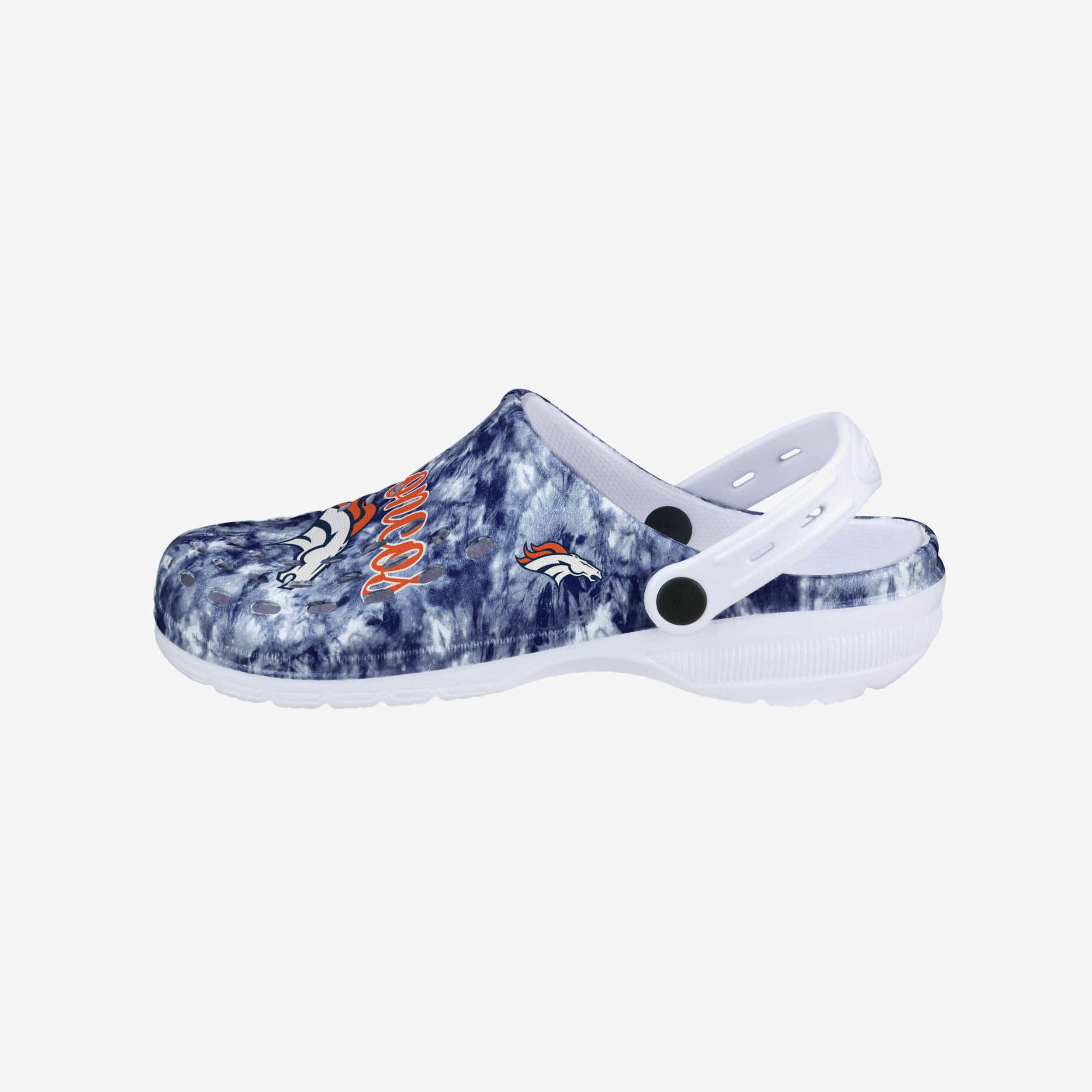 Denver Broncos Womens Cloudie Clog With Strap