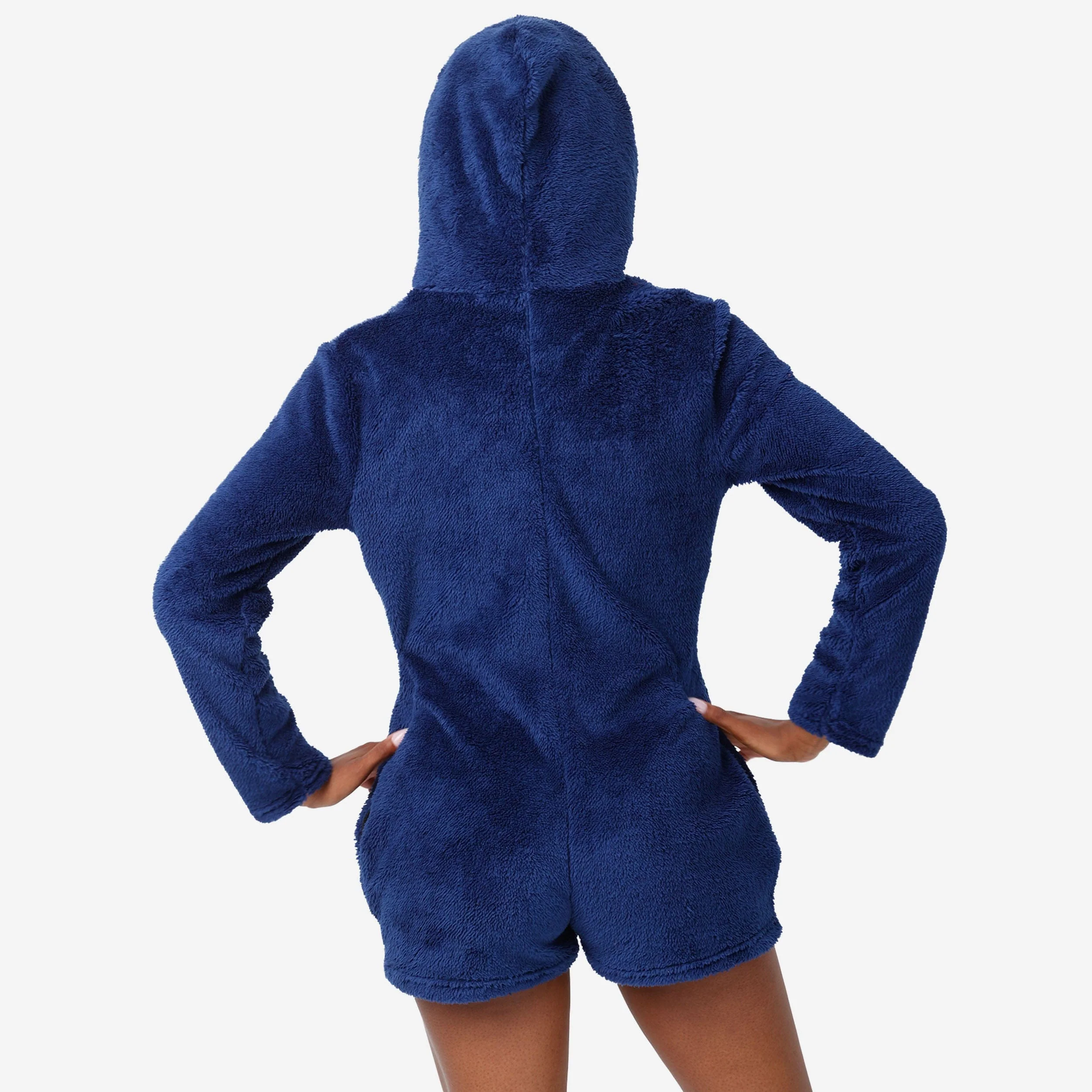 Denver Broncos Womens Short Cozy One Piece Pajamas - Image 2