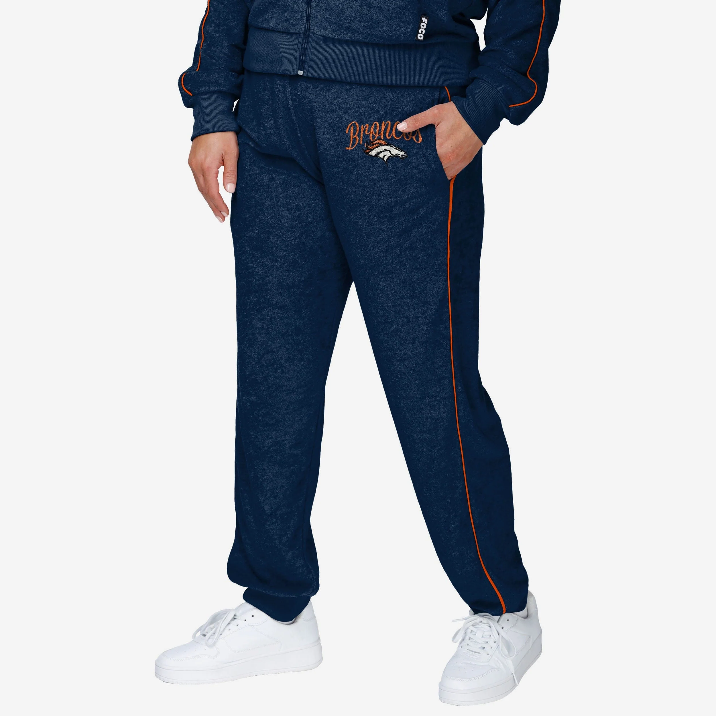 Denver Broncos Womens Terry Knit Joggers
