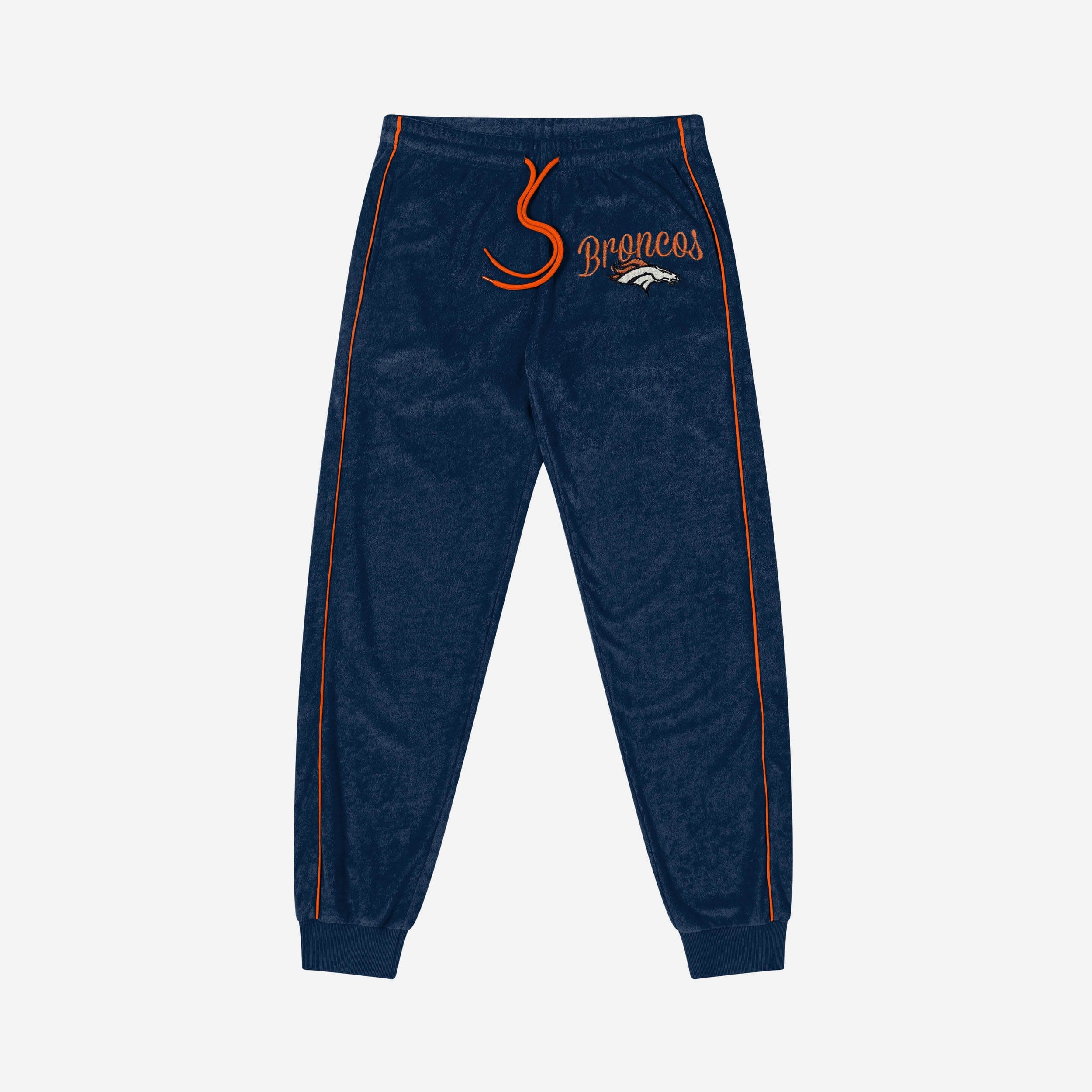 Denver Broncos Womens Terry Knit Joggers - Image 4