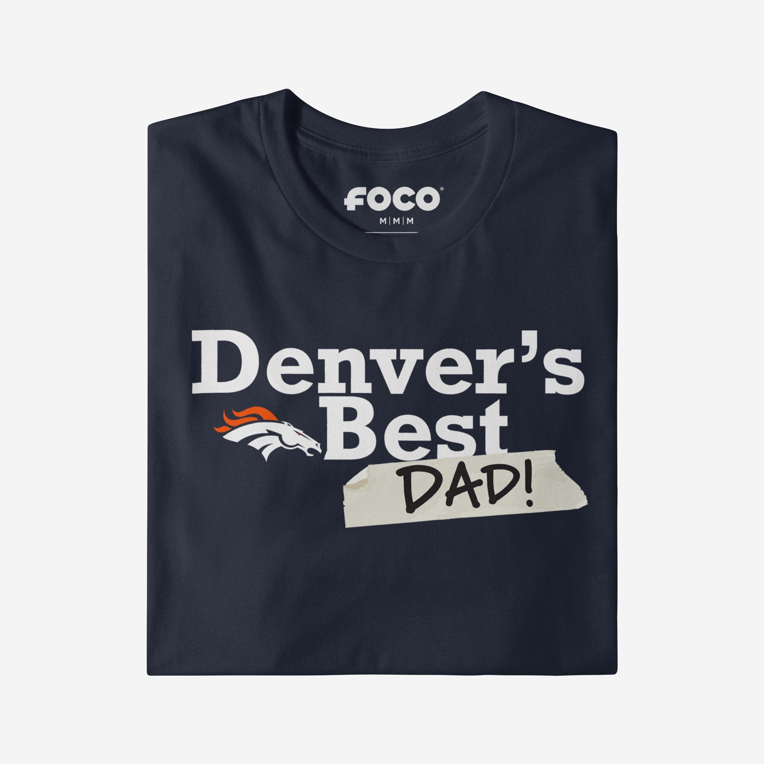 Denver Broncos World's Best Dad T-Shirt - Image 3