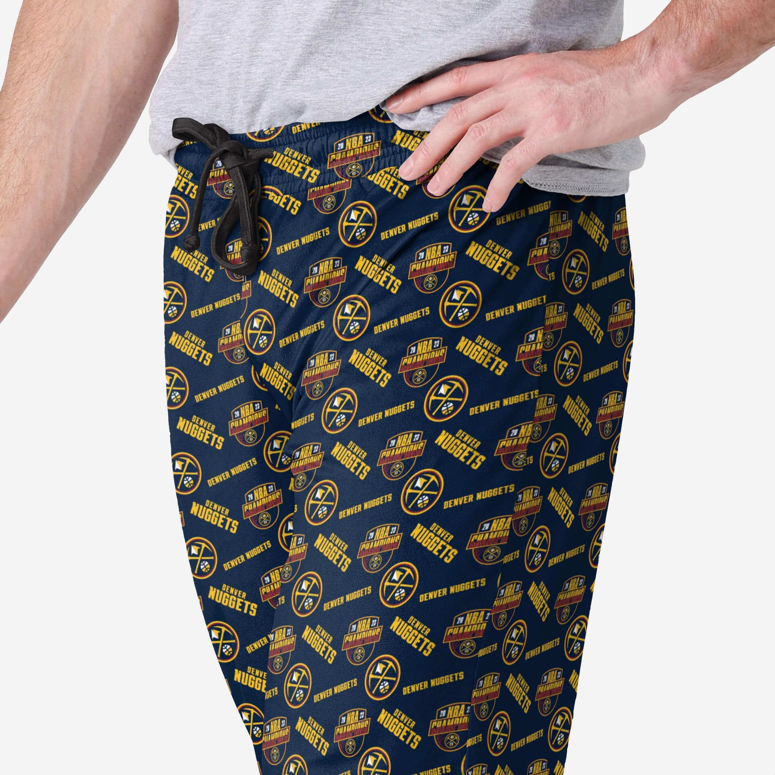 Denver Nuggets 2023 NBA Champions Lounge Pants - Image 3