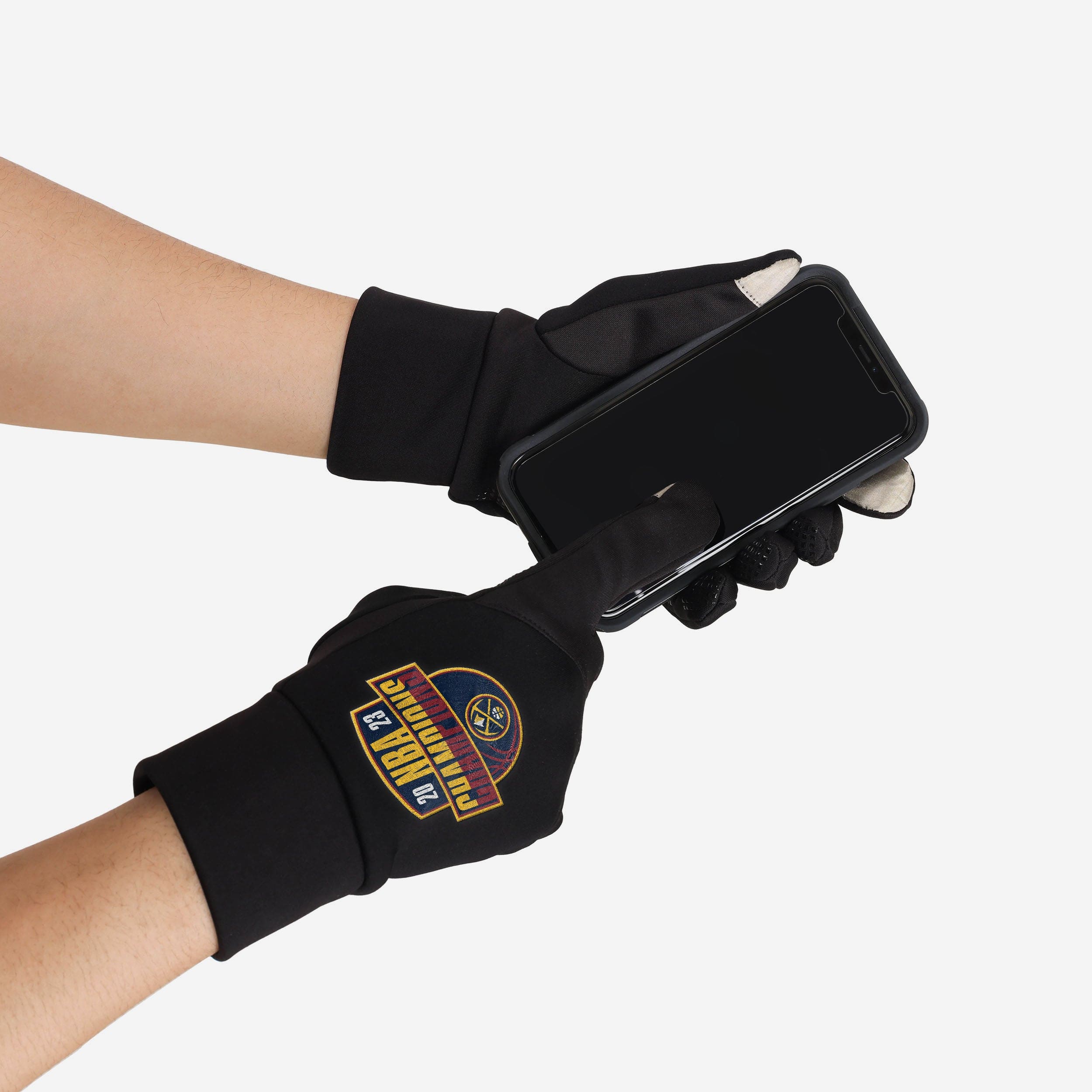 Denver Nuggets 2023 NBA Champions Neoprene Gloves - Image 2