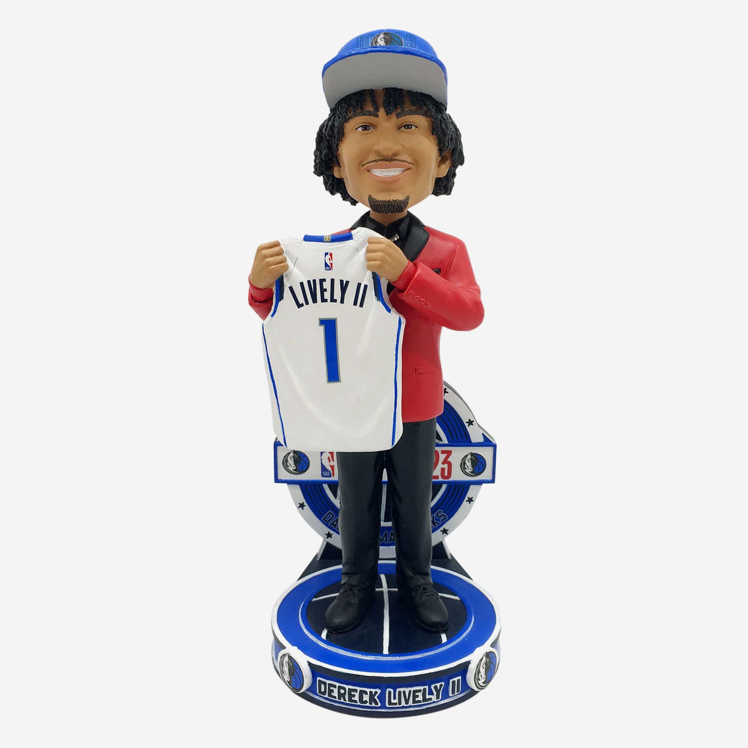 Dereck Lively II Dallas Mavericks 2023 Draft Pick Bobblehead