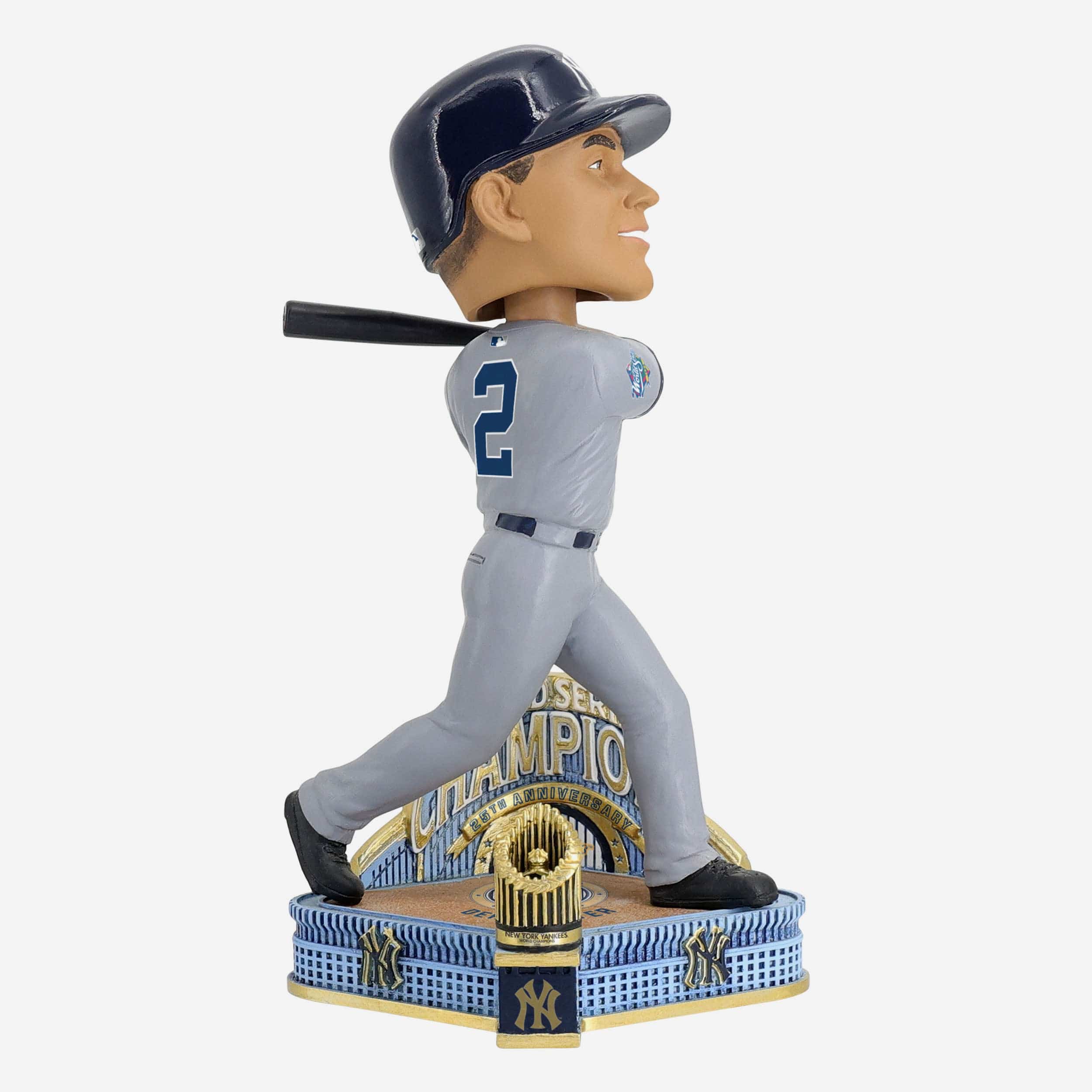 Derek Jeter New York Yankees 1999 World Series Champions 25th Anniversary Bobblehead