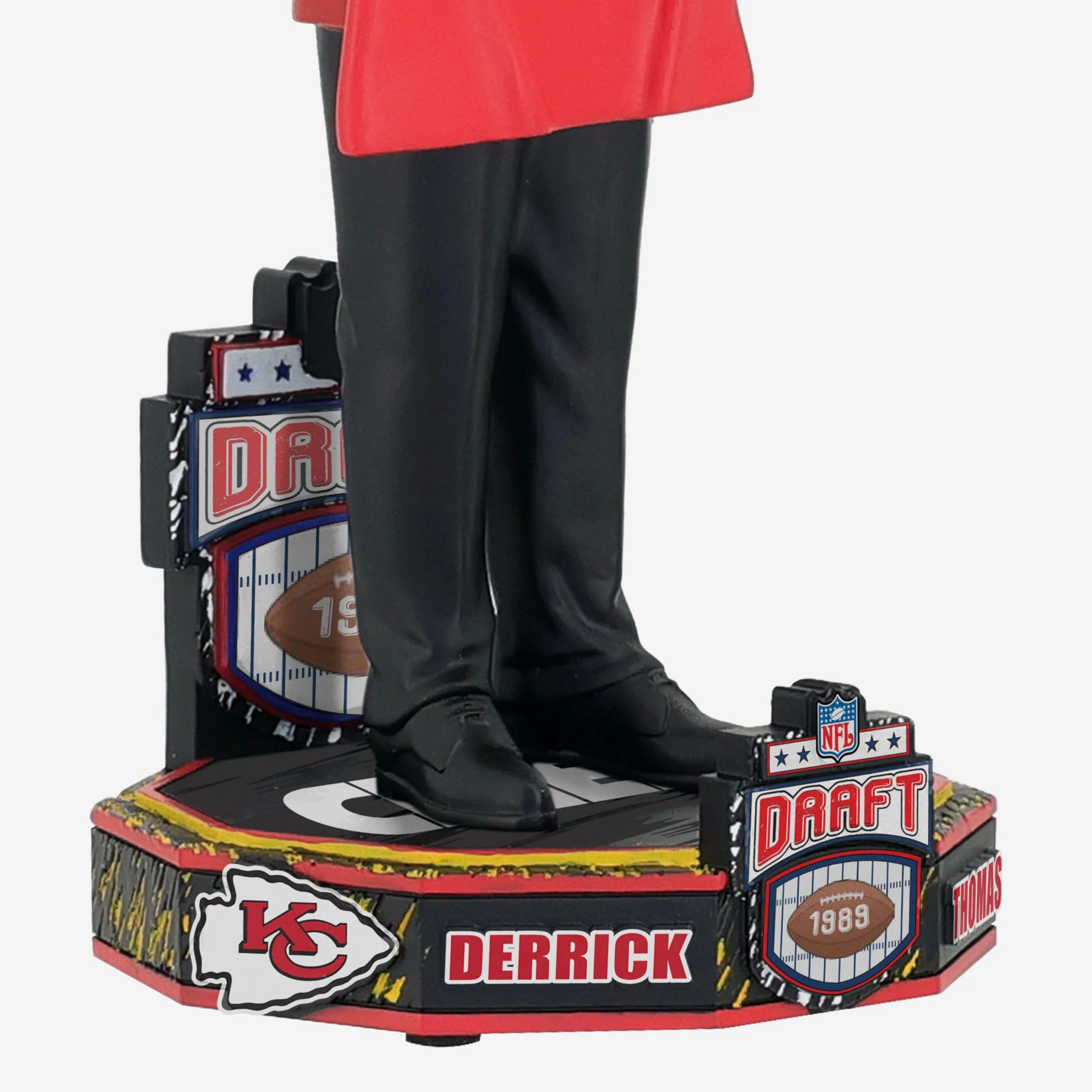 Derrick Thomas Kansas City Chiefs 1989 Draft Pick Bobblehead - Image 3